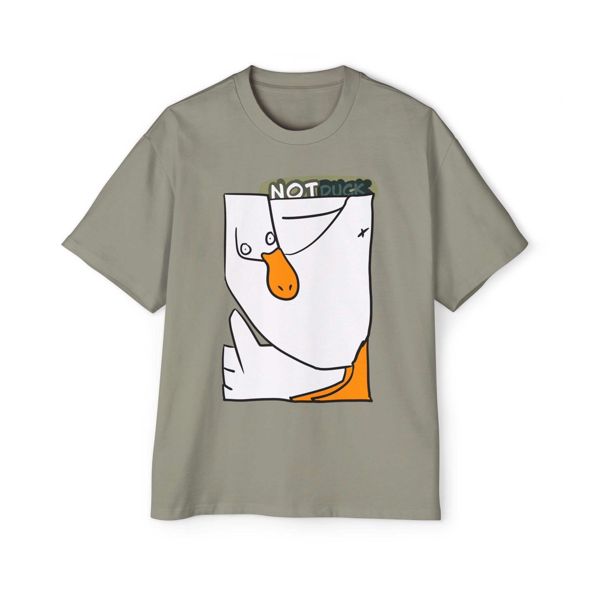 Duck T-shirt — Not Duck Tee | Cute Cartoon Duck