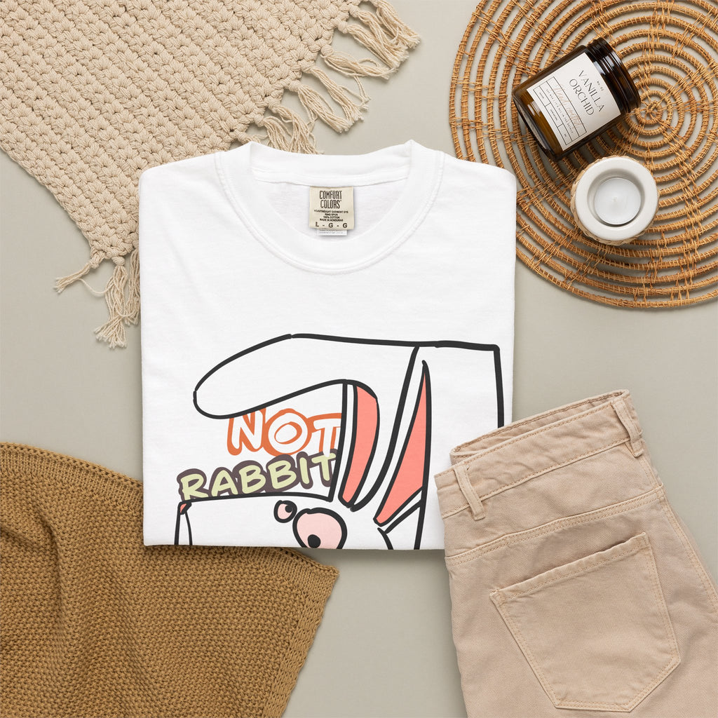 Rabbit T-Shirt | Cute Cartoon "Not Rabbit" | Unisex T-shirt