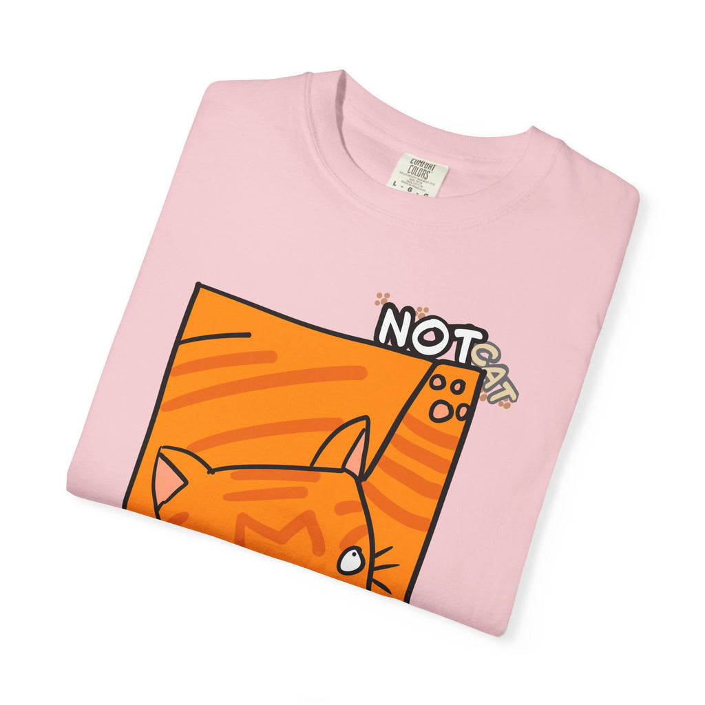 Orange Cat T-Shirt | Cute Cartoon "Not Cat" Unisex T-shirt