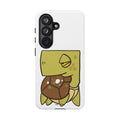 Turtle Tough Phone Case — Cute Grumpy Turtle Protective Cover