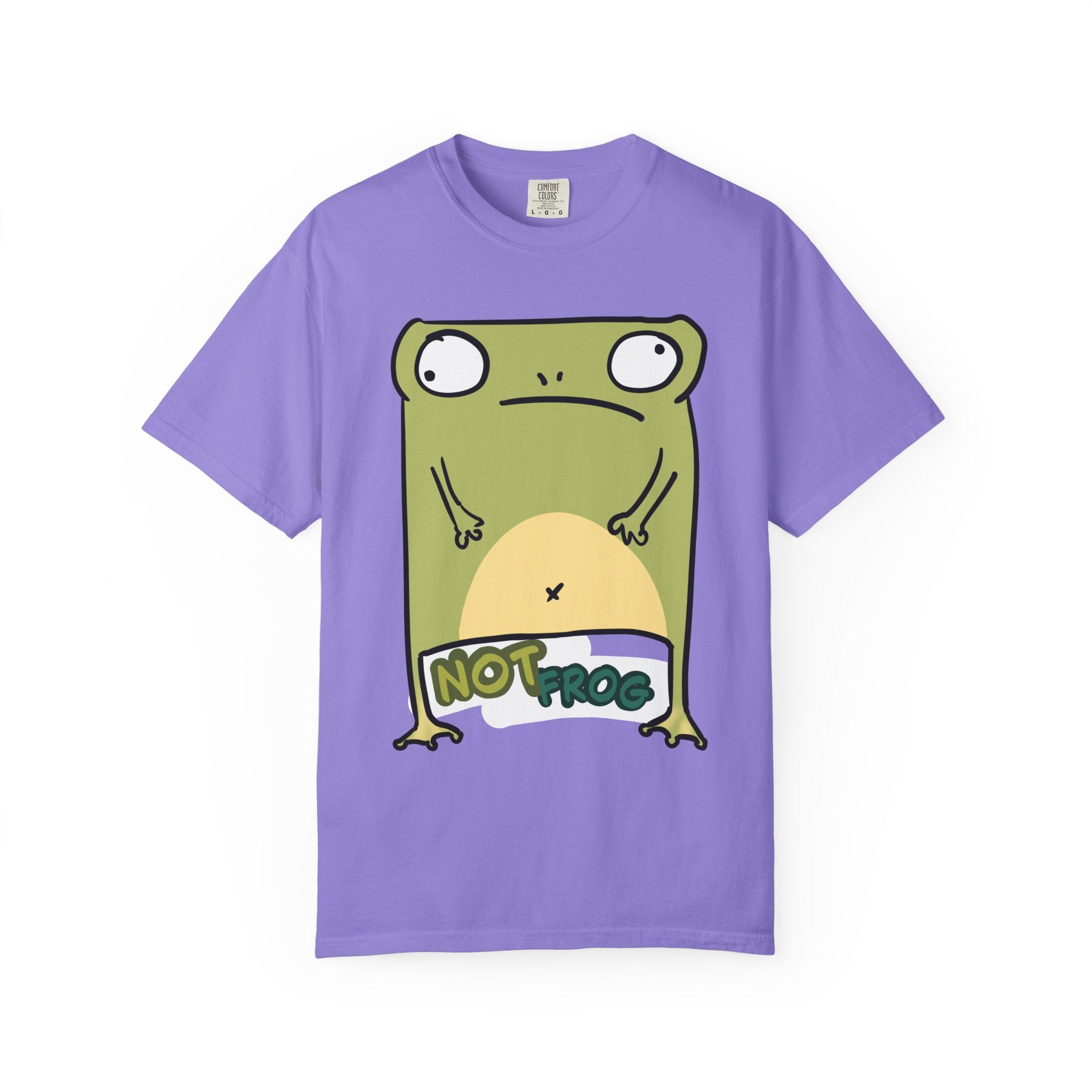 Frog Graphic T-Shirt — Cute "Not Frog" Unisex T-shirt