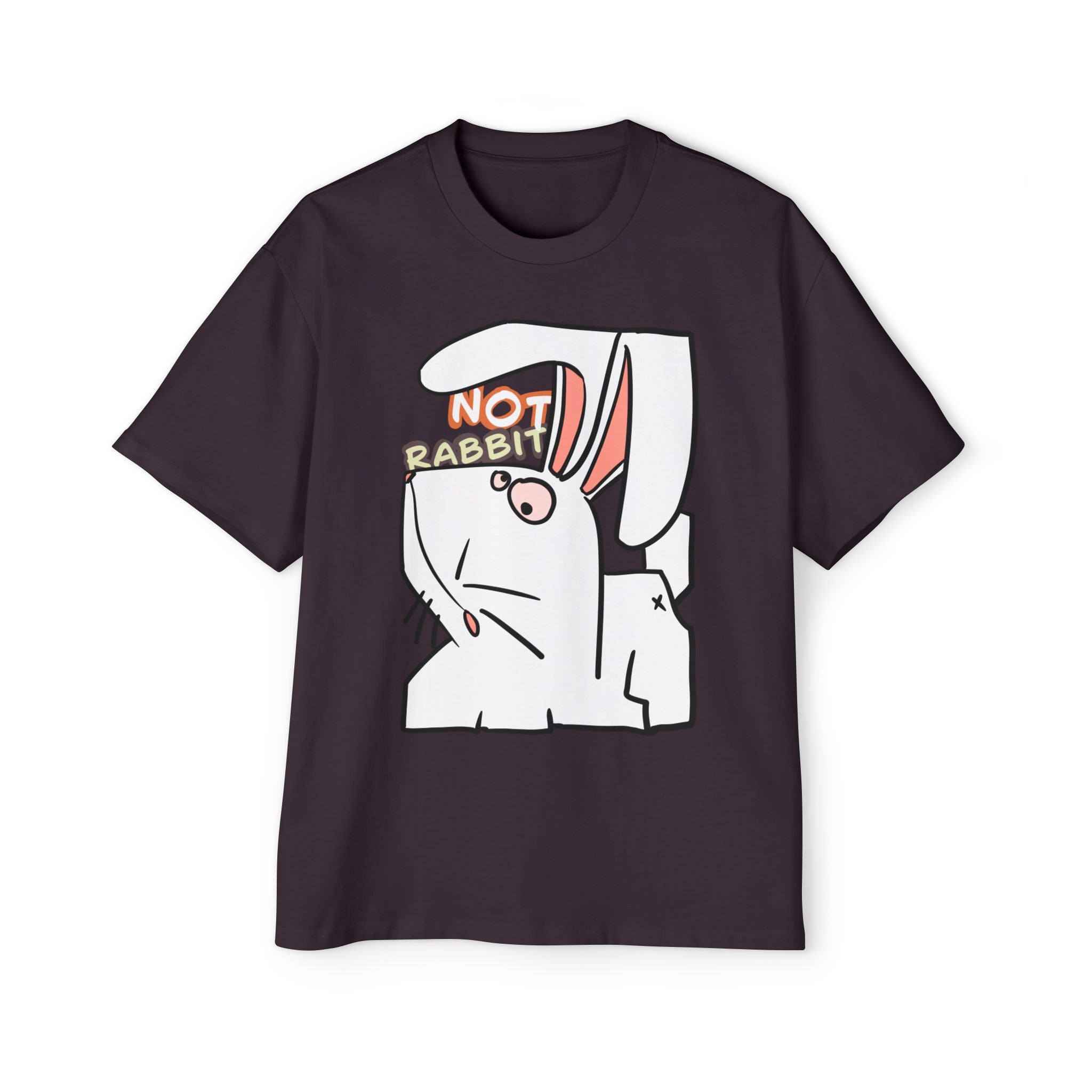 Rabbit T-shirt | Cute "NOT RABBIT" | Crazy Bunny Tee