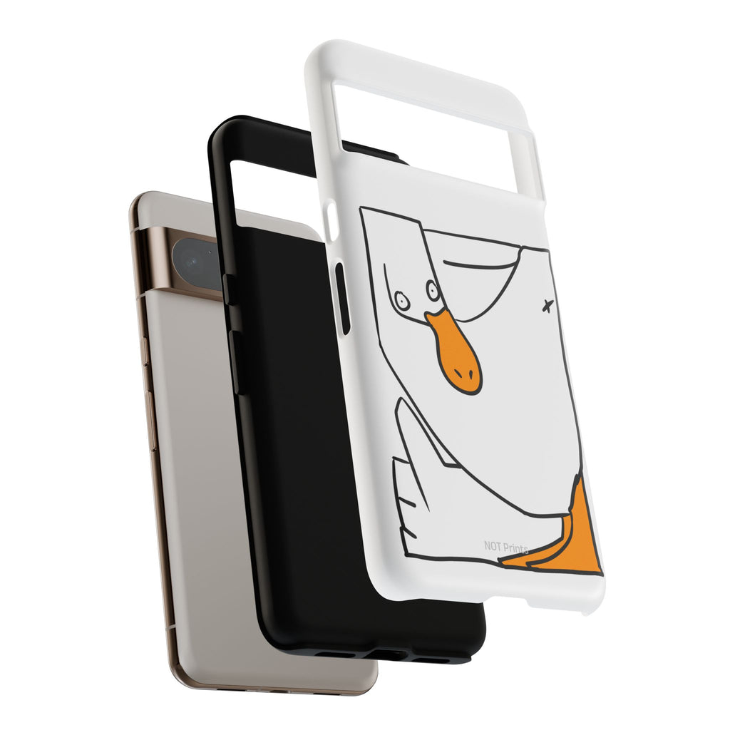 Duck Phone Case – Cute Cartoon Duck Tough Phone Cover