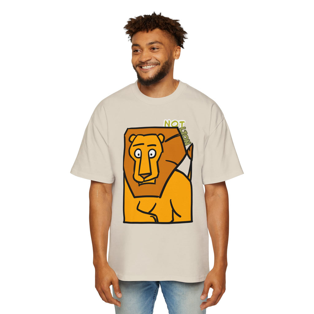 Lion T-shirt — Not Lion Tee | Cute Cartoon Lion