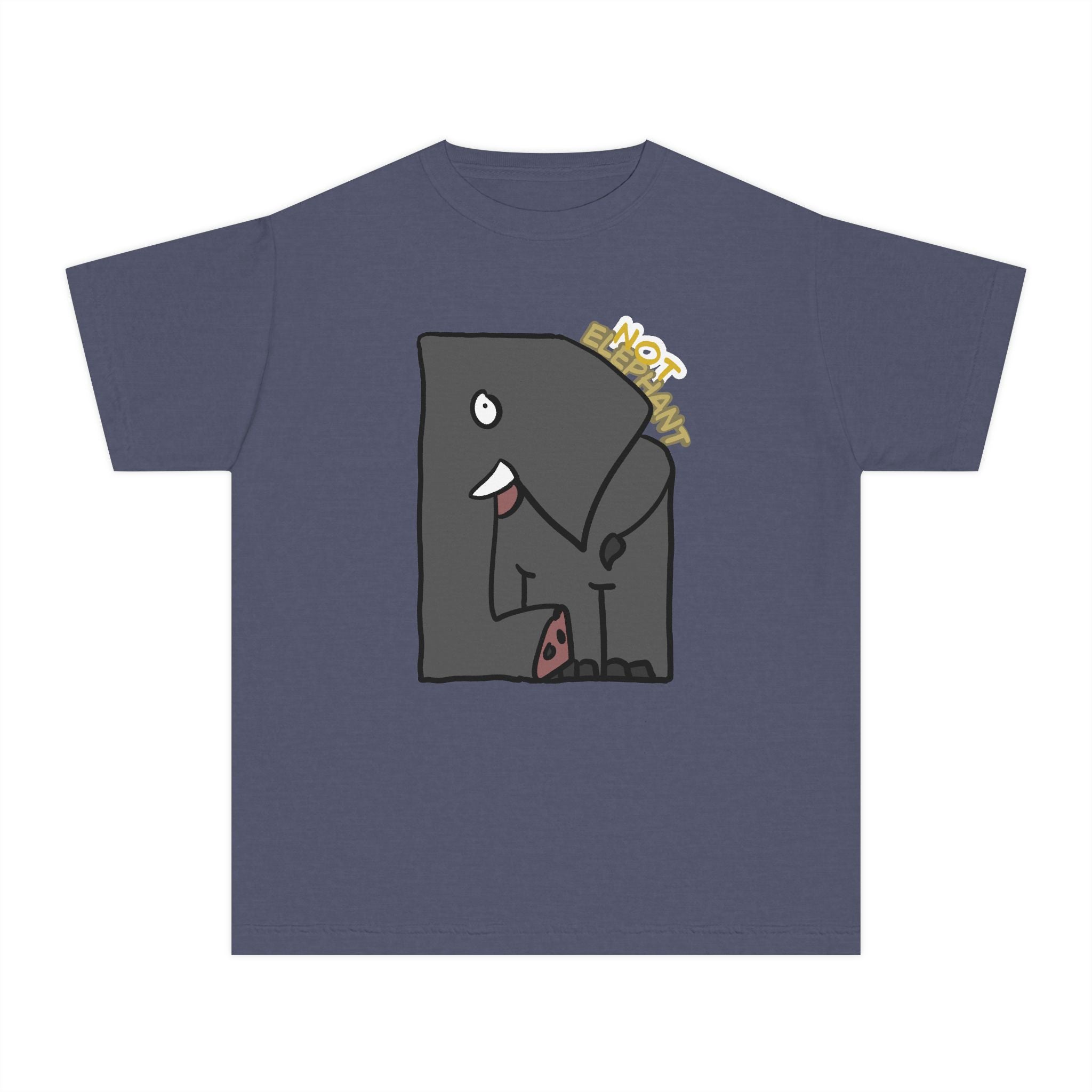 Elephant Youth Tee — Cute "Not Elephant"