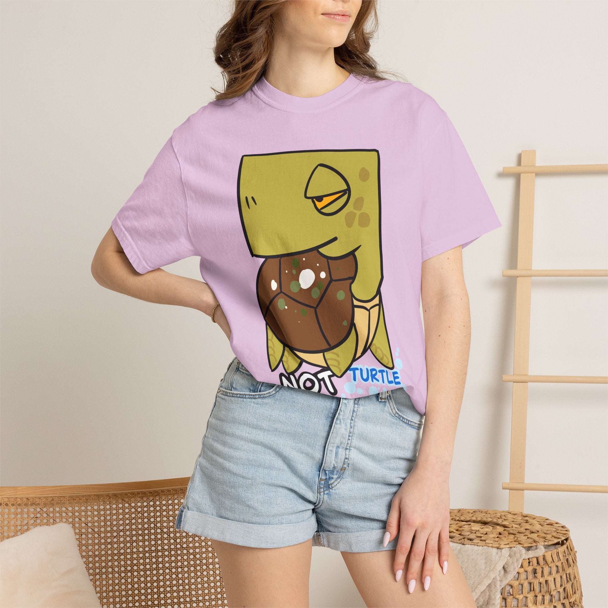 Turtle T-Shirt — Cute Cartoon "Not Turtle" Unisex T-shirt