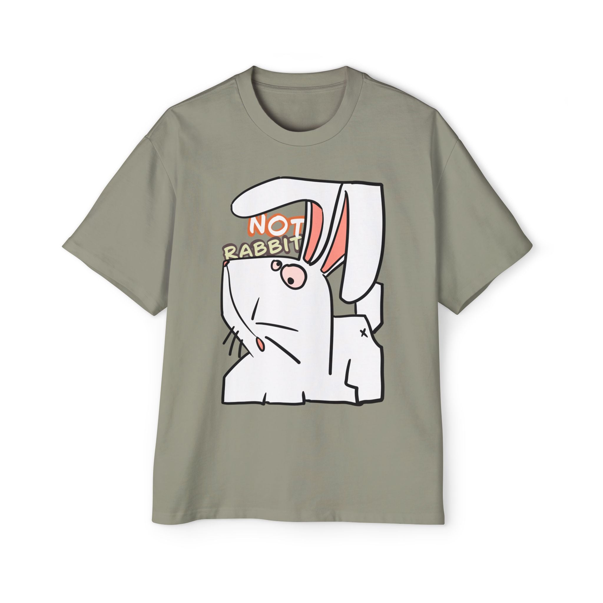 Rabbit T-shirt | Cute "NOT RABBIT" | Crazy Bunny Tee