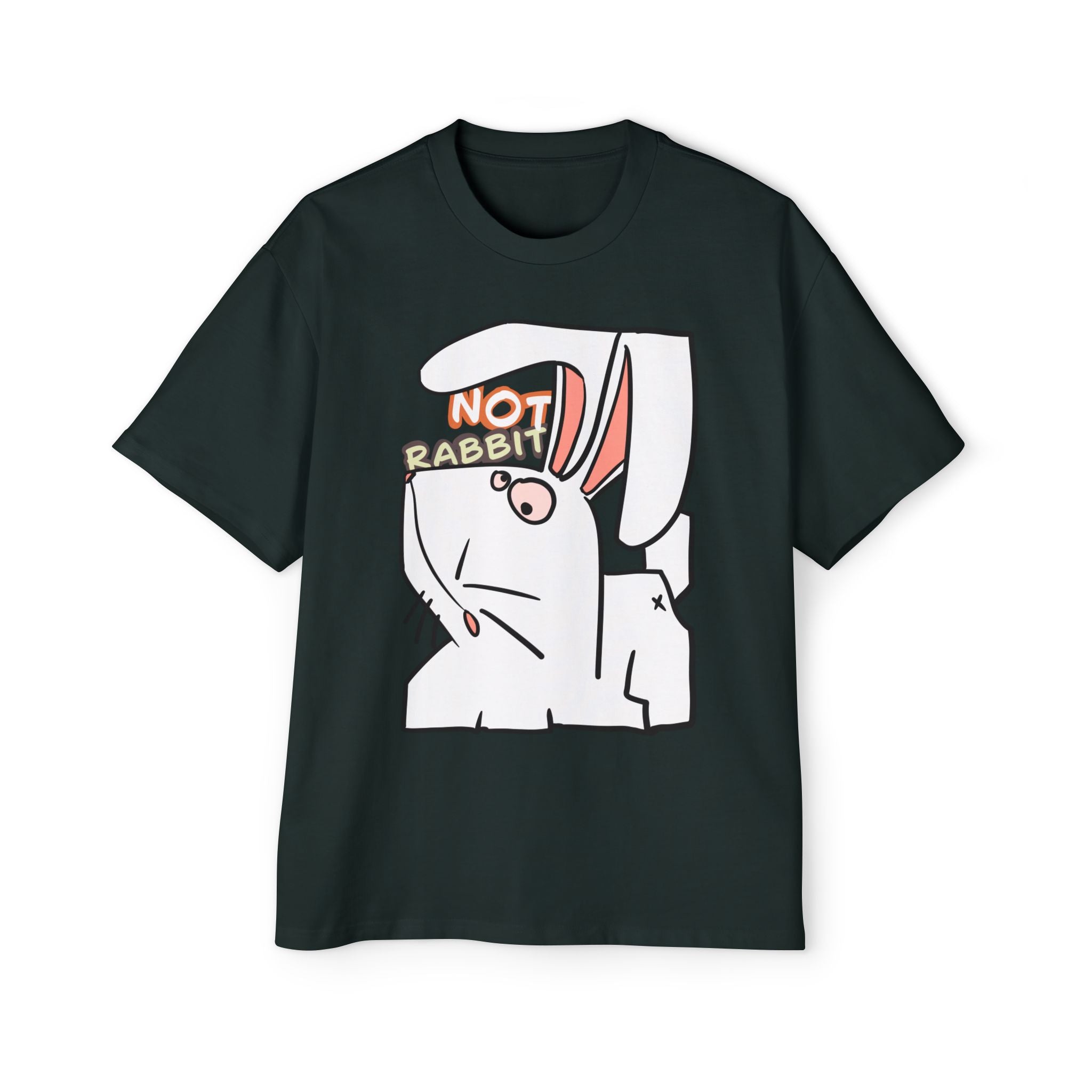 Rabbit T-shirt | Cute "NOT RABBIT" | Crazy Bunny Tee