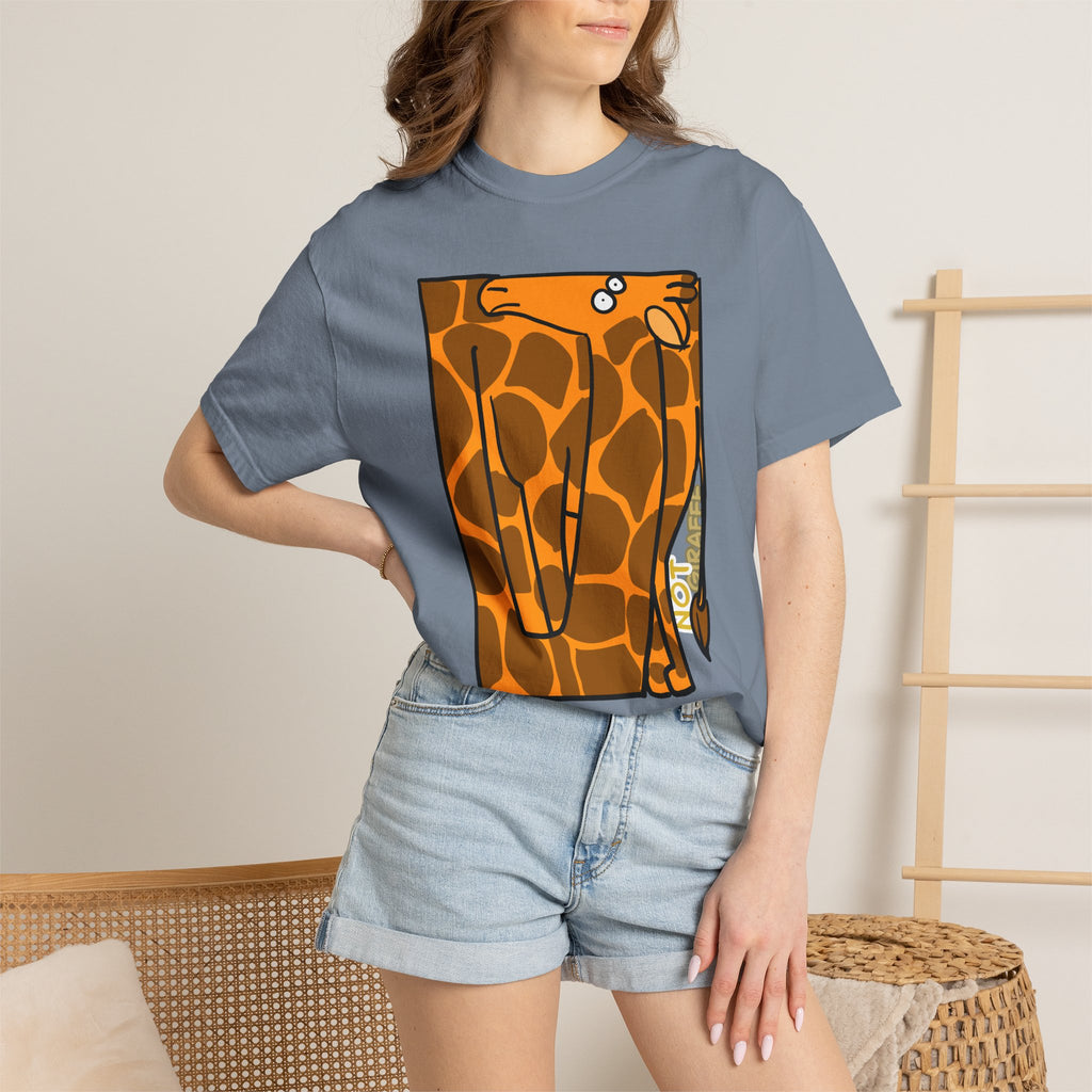 Giraffe T-Shirt — Cute Cartoon "Not Giraffe" Unisex T-shirt