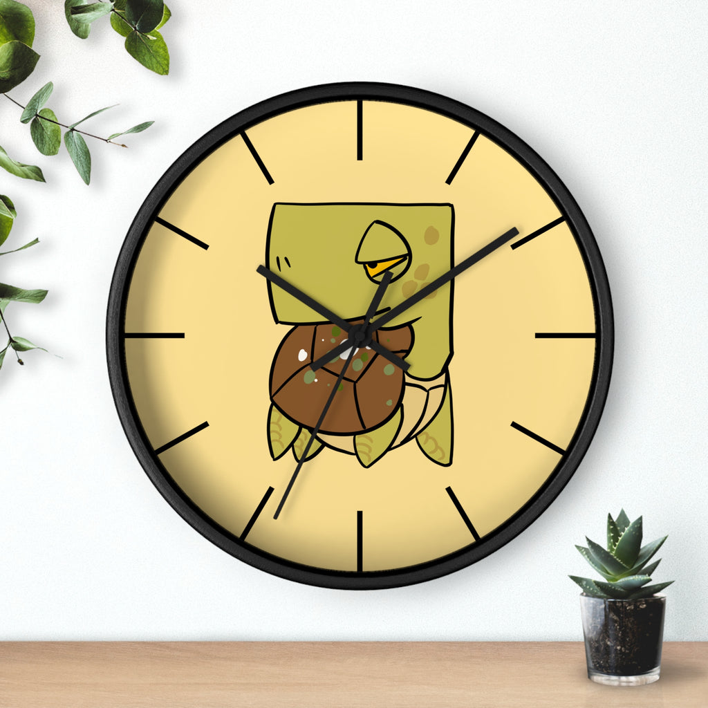 Turtle Wall Clock — Cute Cartoon Sea Turtle Clock for Kids’ Room & Beach Decor