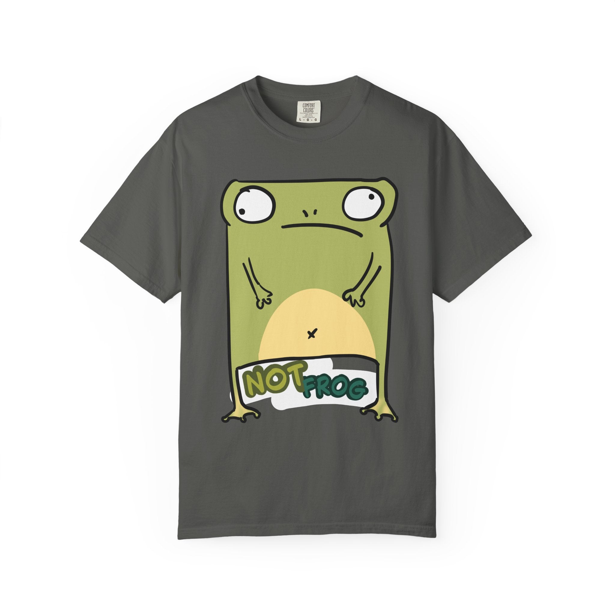 Frog Graphic T-Shirt — Cute "Not Frog" Unisex T-shirt