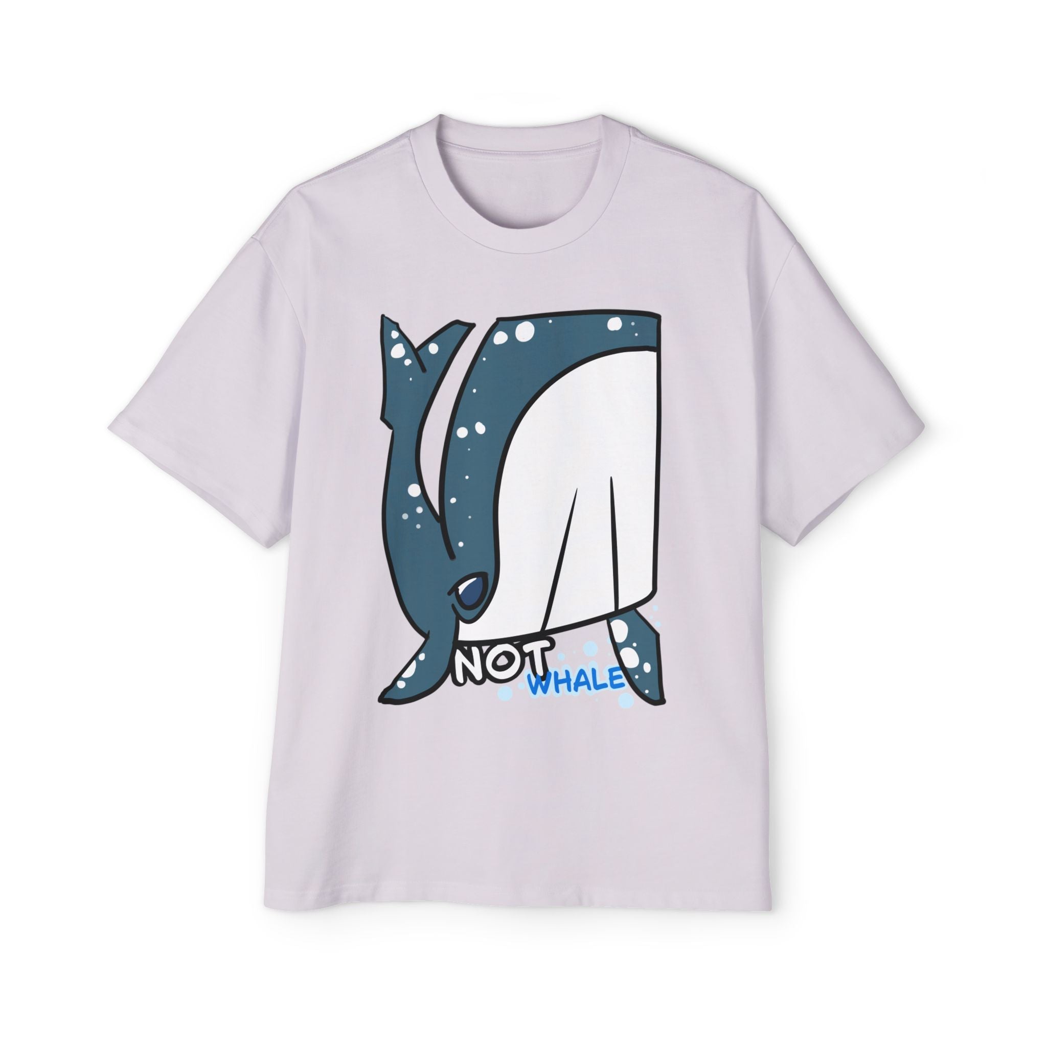 Whale Graphic Tee — Cute "Not Whale" Illustration T-Shirt for Ocean Lovers