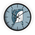 Whale Shark Wall Clock — Cute Nautical Ocean Decor, Marine Life Gift