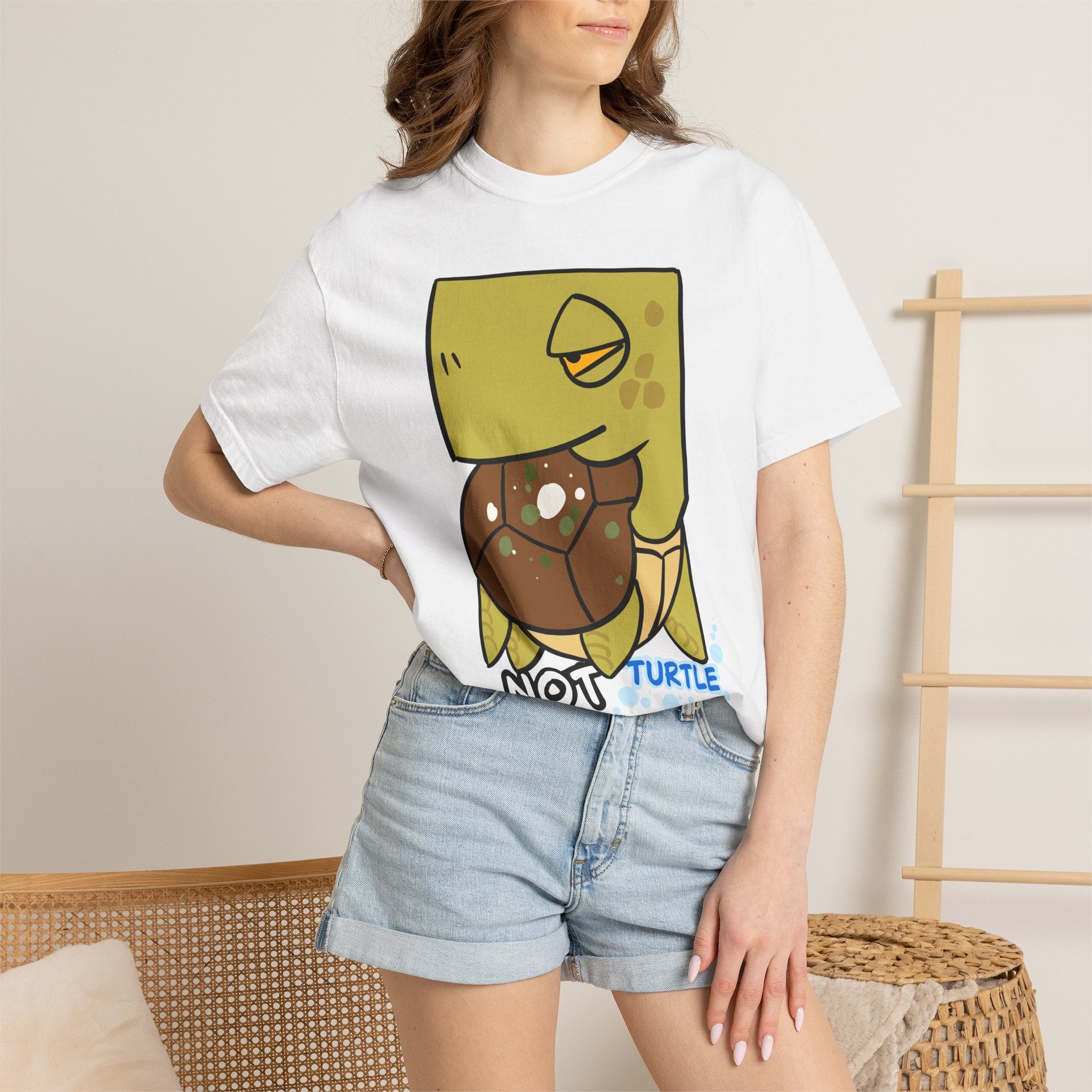 Turtle T-Shirt — Cute Cartoon "Not Turtle" Unisex T-shirt