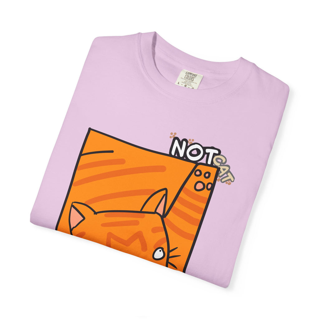 Orange Cat T-Shirt | Cute Cartoon "Not Cat" Unisex T-shirt
