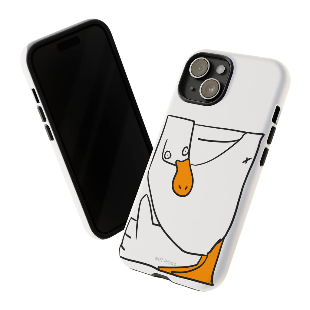 Duck Phone Case – Cute Cartoon Duck Tough Phone Cover