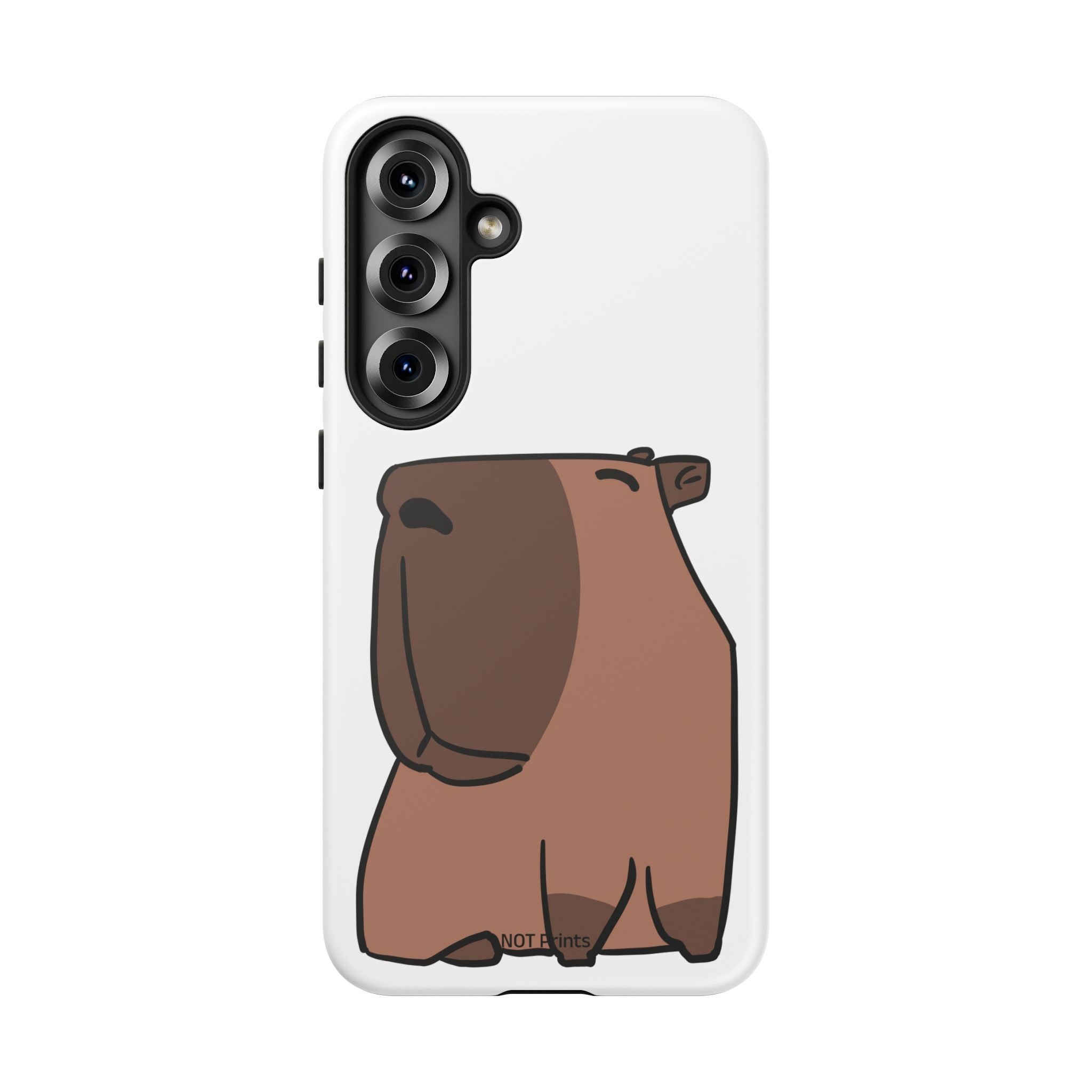 Coque Téléphone Ours Mignon - Étui Protecteur iPhone Minimaliste Ours Brun Dessin Animé
