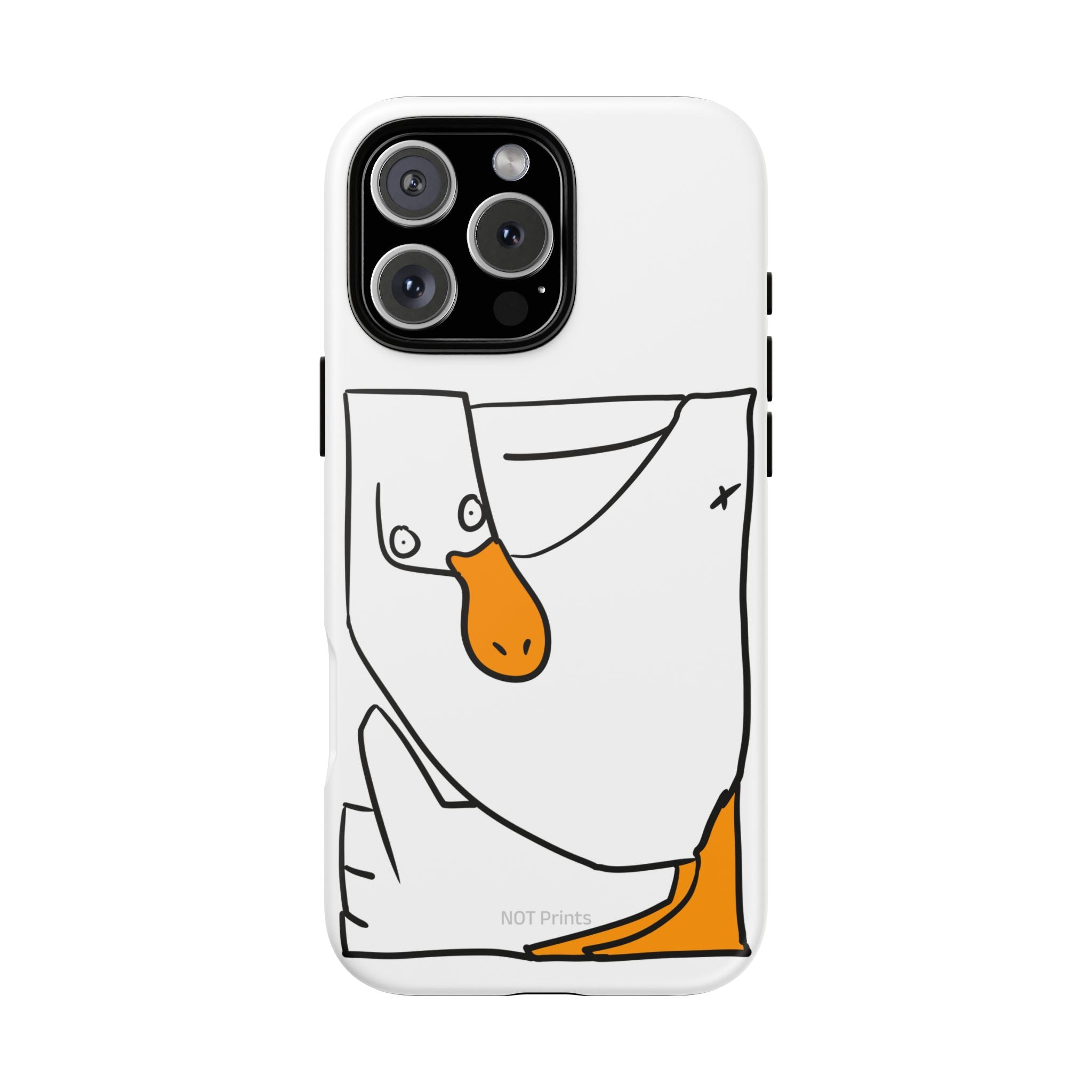 Duck Phone Case – Cute Cartoon Duck Tough Phone Cover