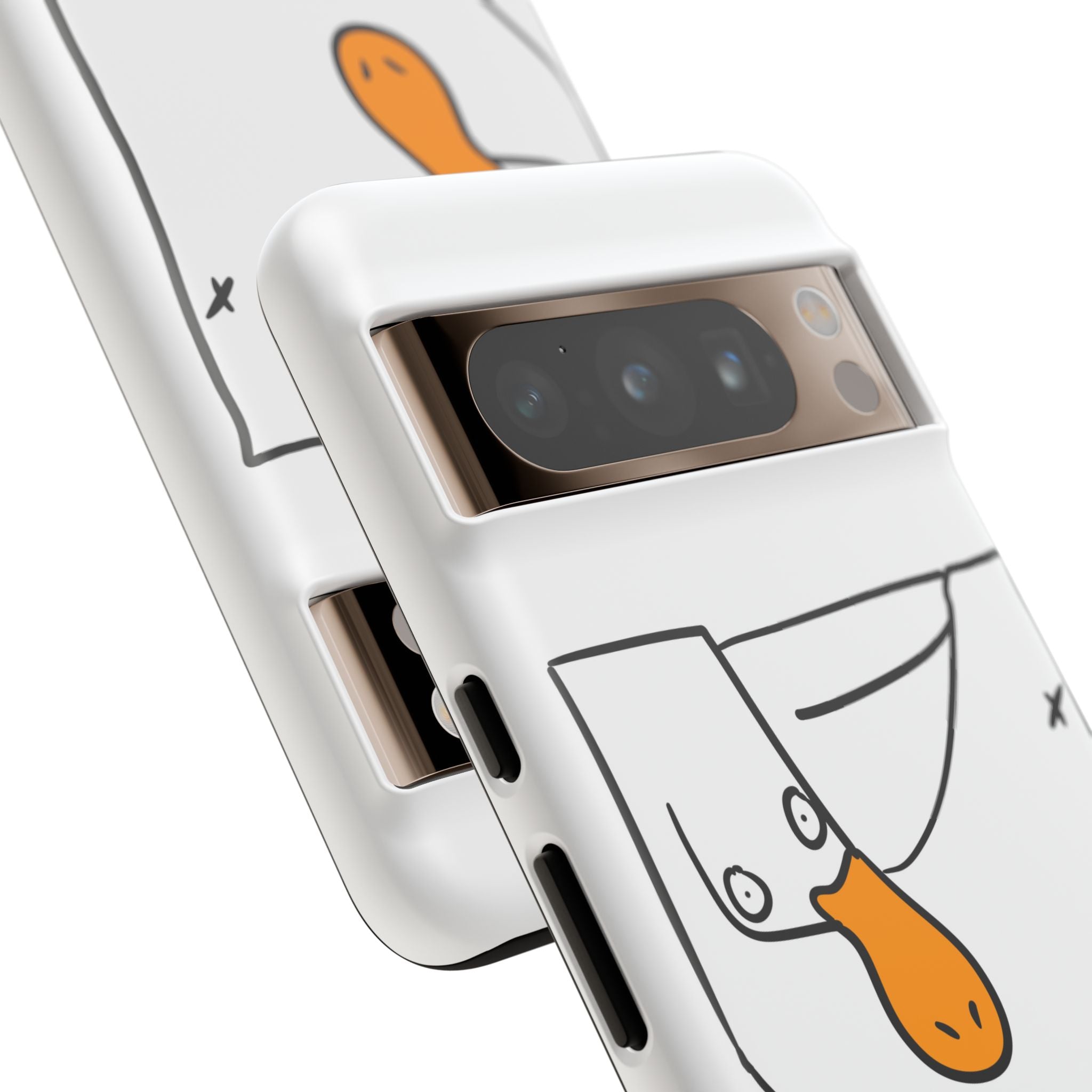 Duck Phone Case – Cute Cartoon Duck Tough Phone Cover