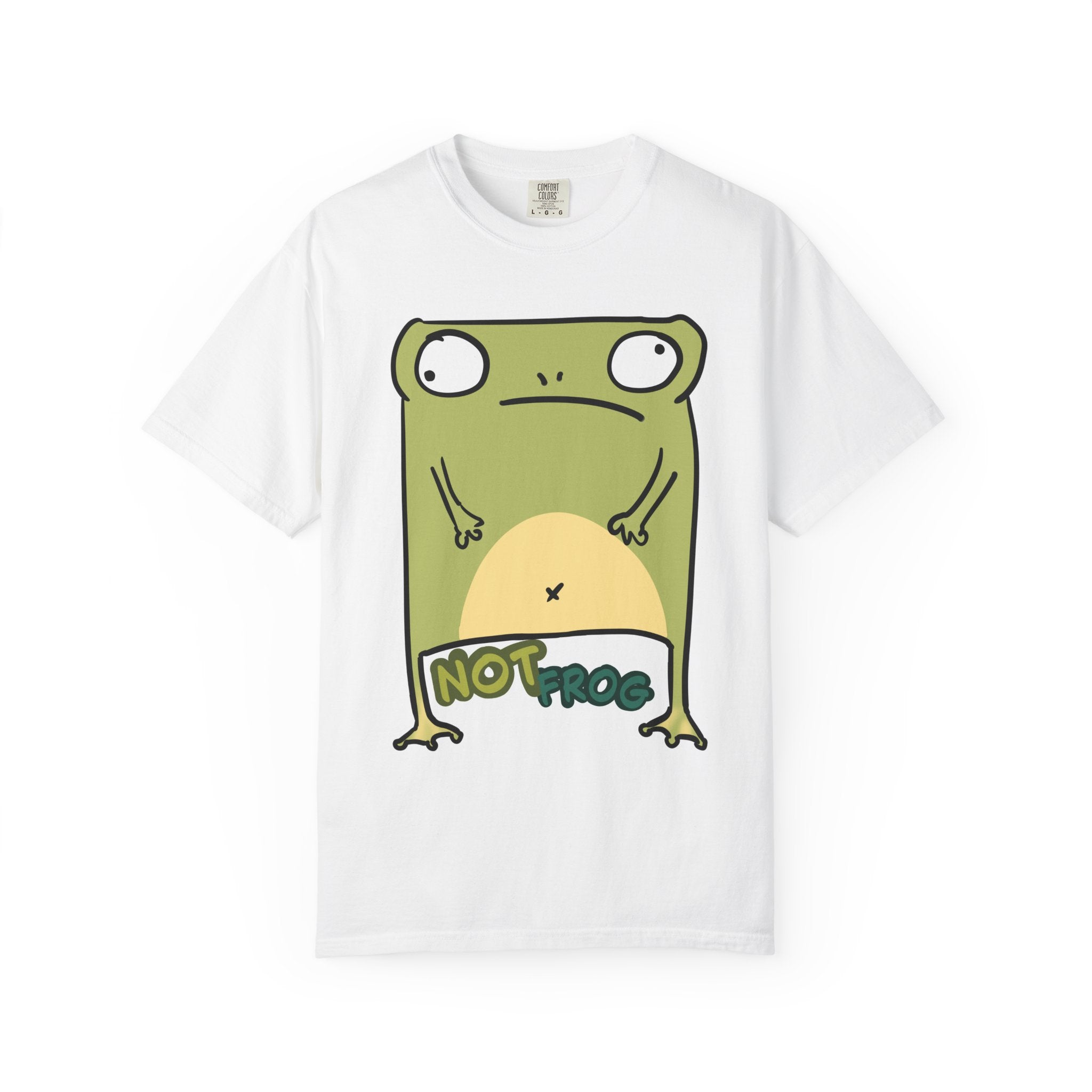Frog Graphic T-Shirt — Cute "Not Frog" Unisex T-shirt