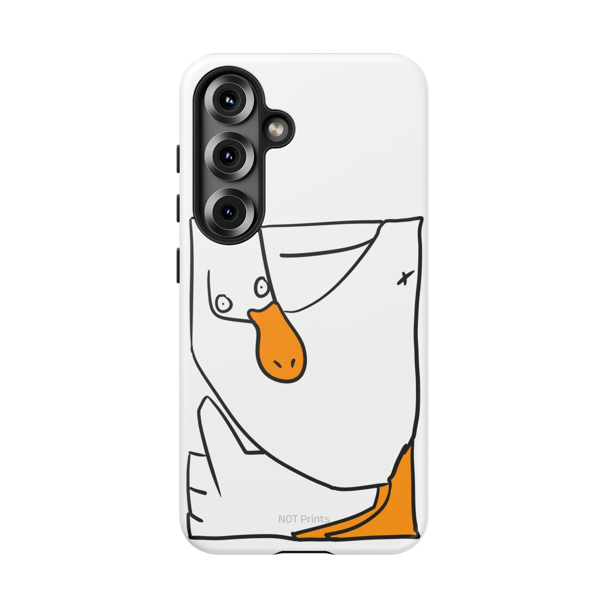 Duck Phone Case – Cute Cartoon Duck Tough Phone Cover