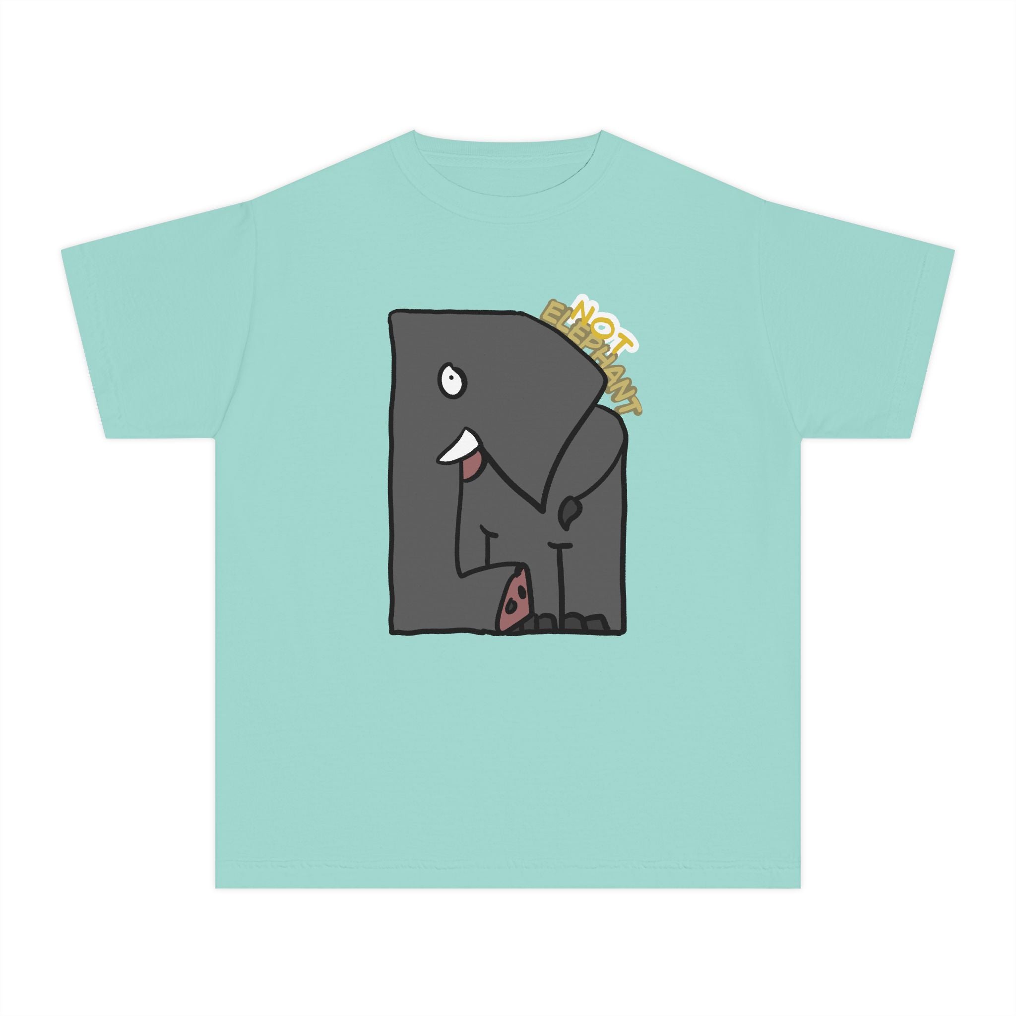 Elephant Youth Tee — Cute "Not Elephant"