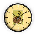 Turtle Wall Clock — Cute Cartoon Sea Turtle Clock for Kids’ Room & Beach Decor