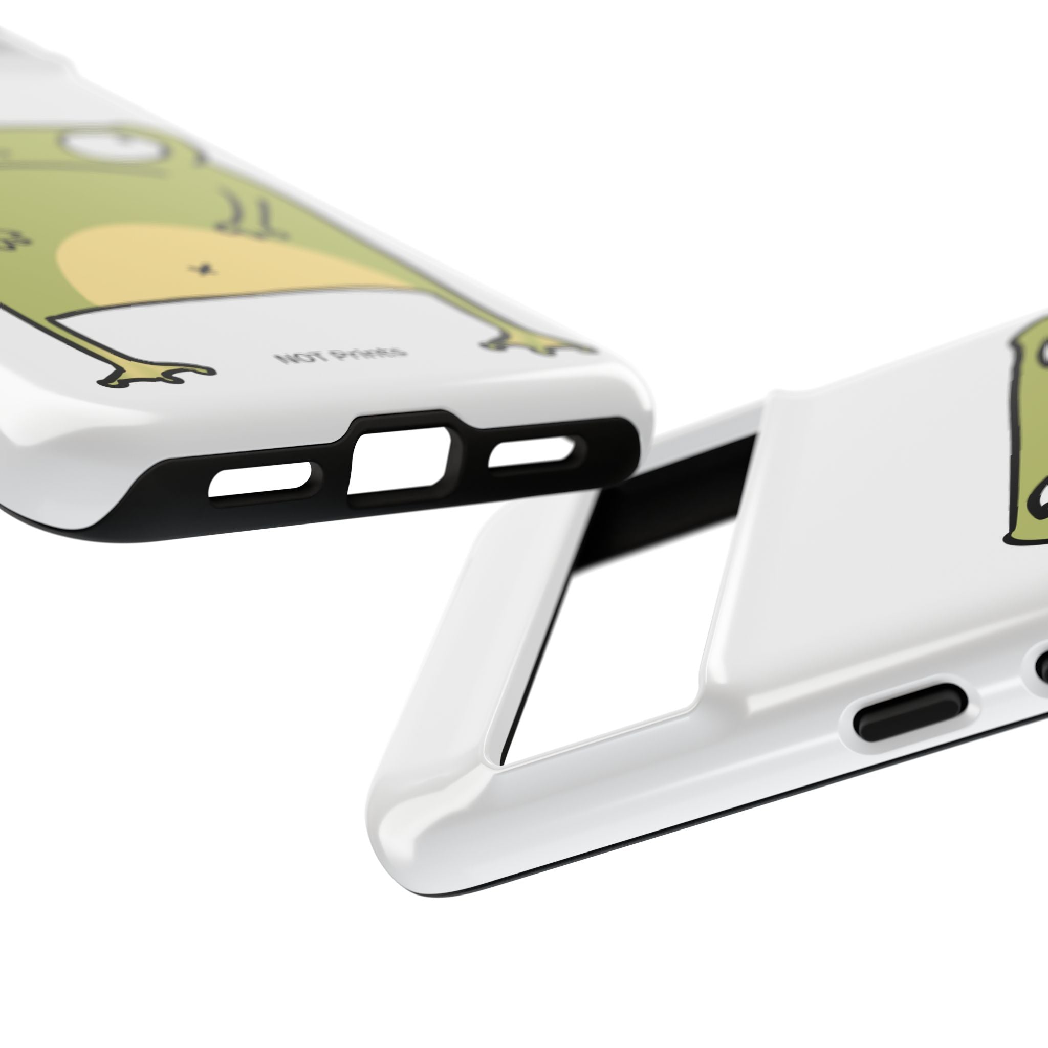 Funny Frog Tough Phone Case — Cute Stubborn Frog Protective iPhone Case