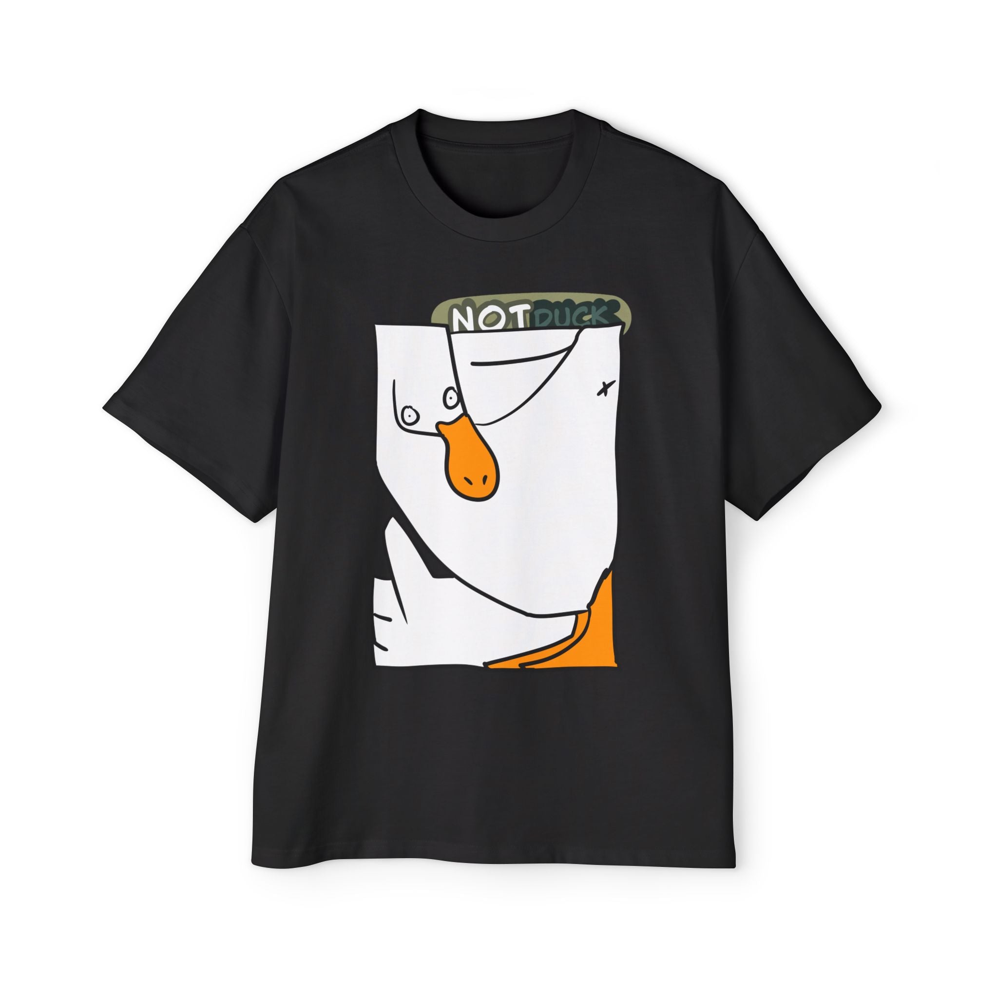 Duck T-shirt — Not Duck Tee | Cute Cartoon Duck