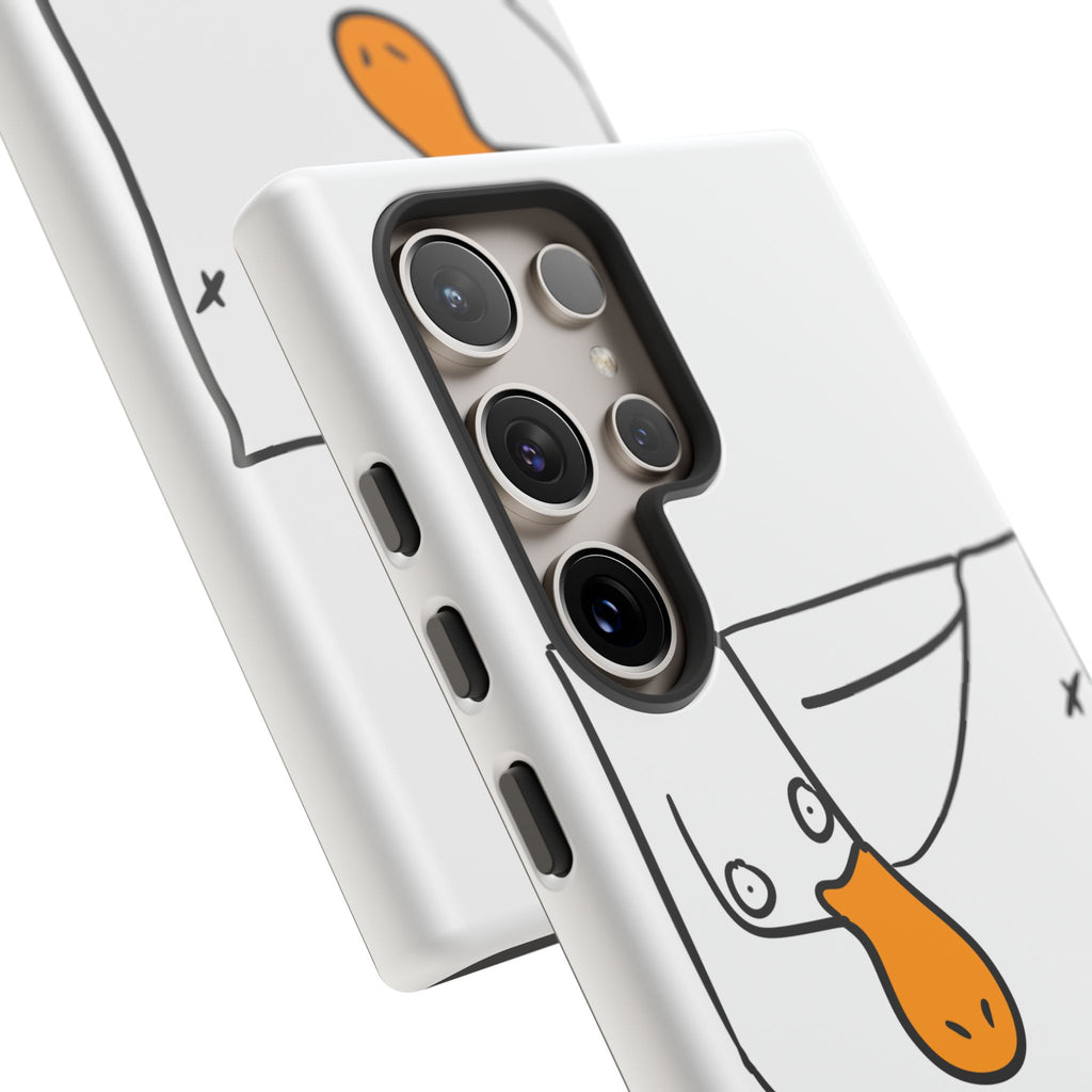 Duck Phone Case – Cute Cartoon Duck Tough Phone Cover