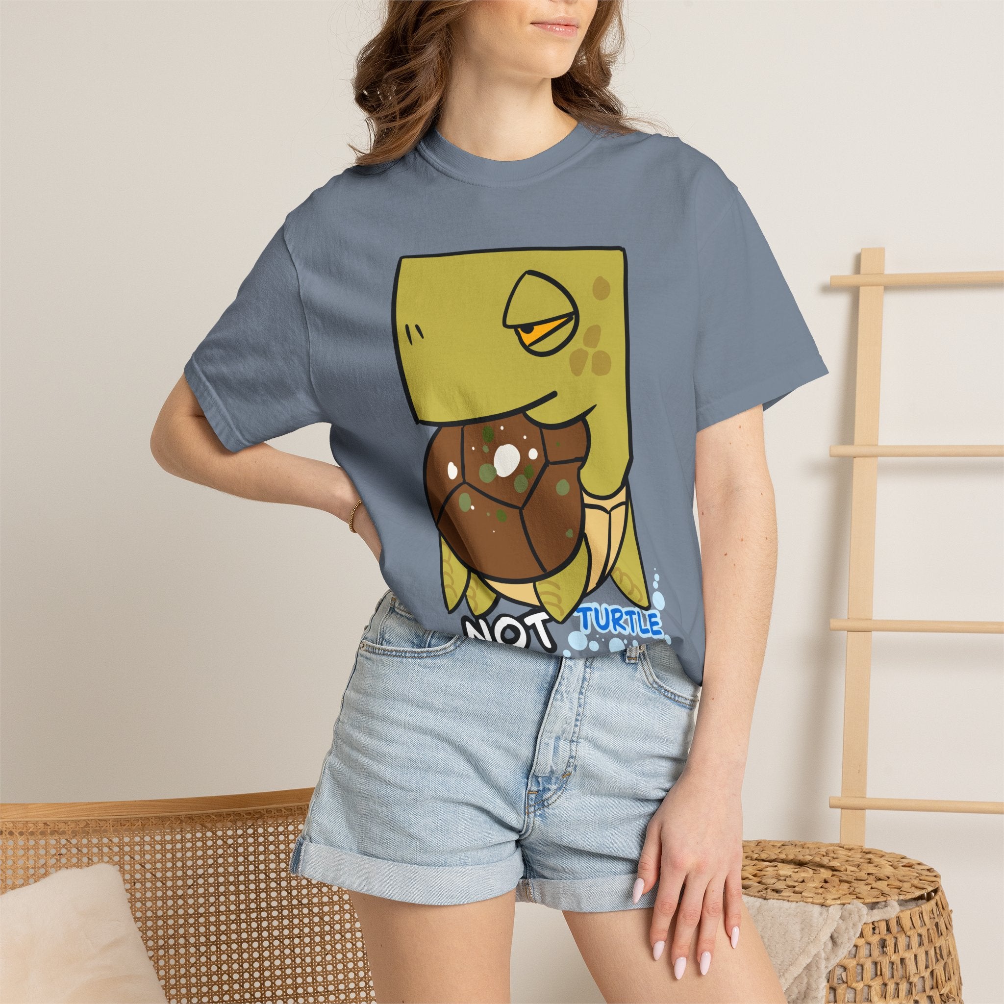 Turtle T-Shirt — Cute Cartoon "Not Turtle" Unisex T-shirt