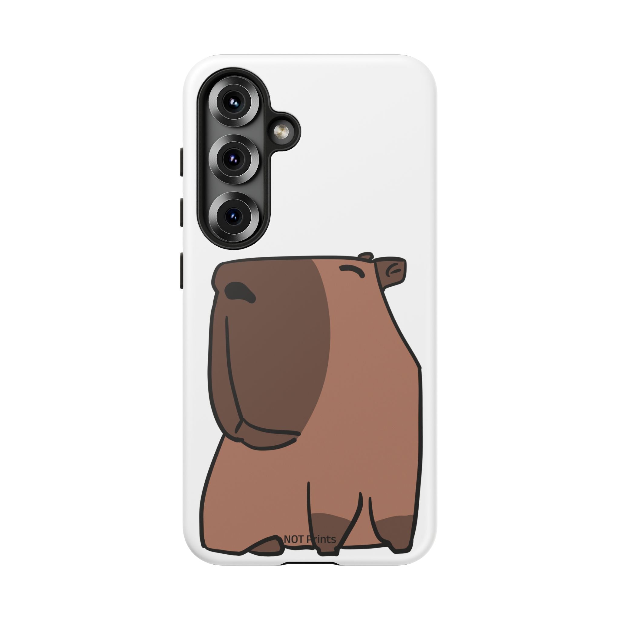 Coque Téléphone Ours Mignon - Étui Protecteur iPhone Minimaliste Ours Brun Dessin Animé