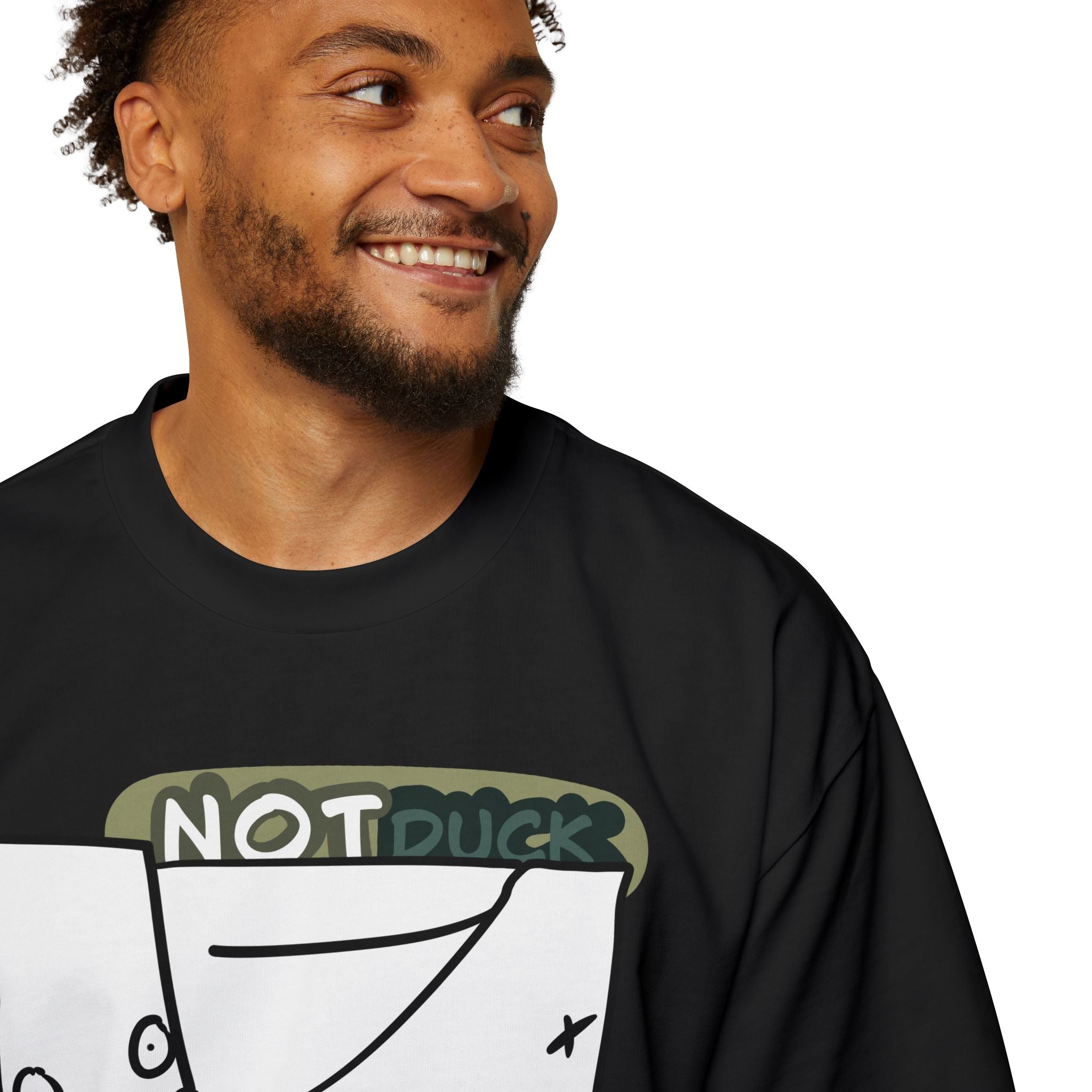 Duck T-shirt — Not Duck Tee | Cute Cartoon Duck
