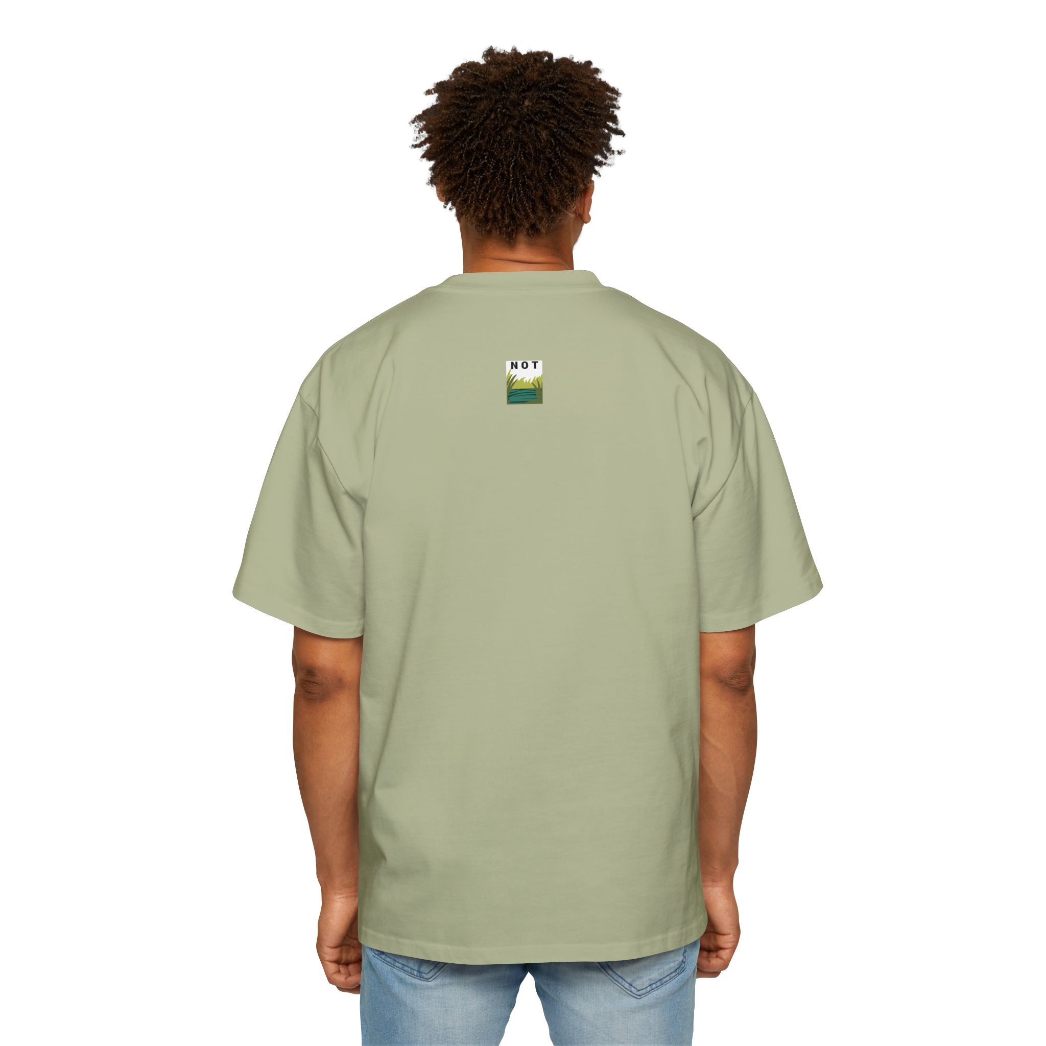 Hippo Cartoon Tee — Cute 'NOT HIPPO' Graphic Oversized T-Shirt