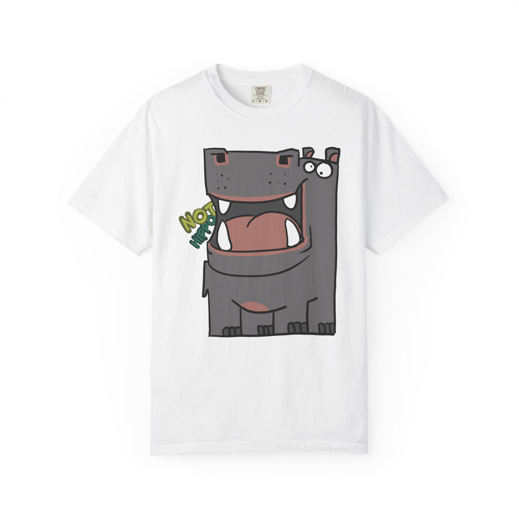 Hippo T‑Shirt — Cute Cartoon "Not Hippo" Unisex T-shirt