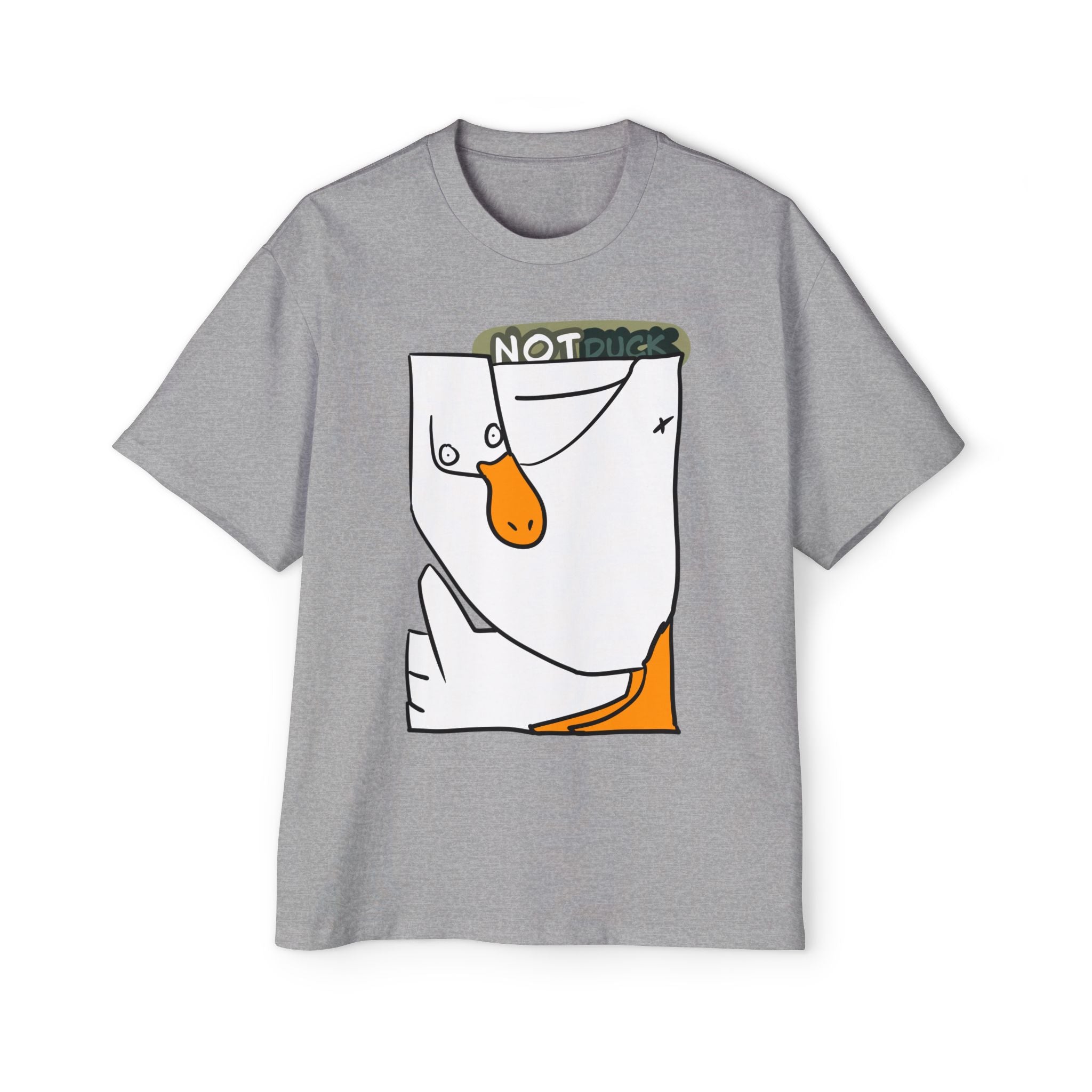 Duck T-shirt — Not Duck Tee | Cute Cartoon Duck