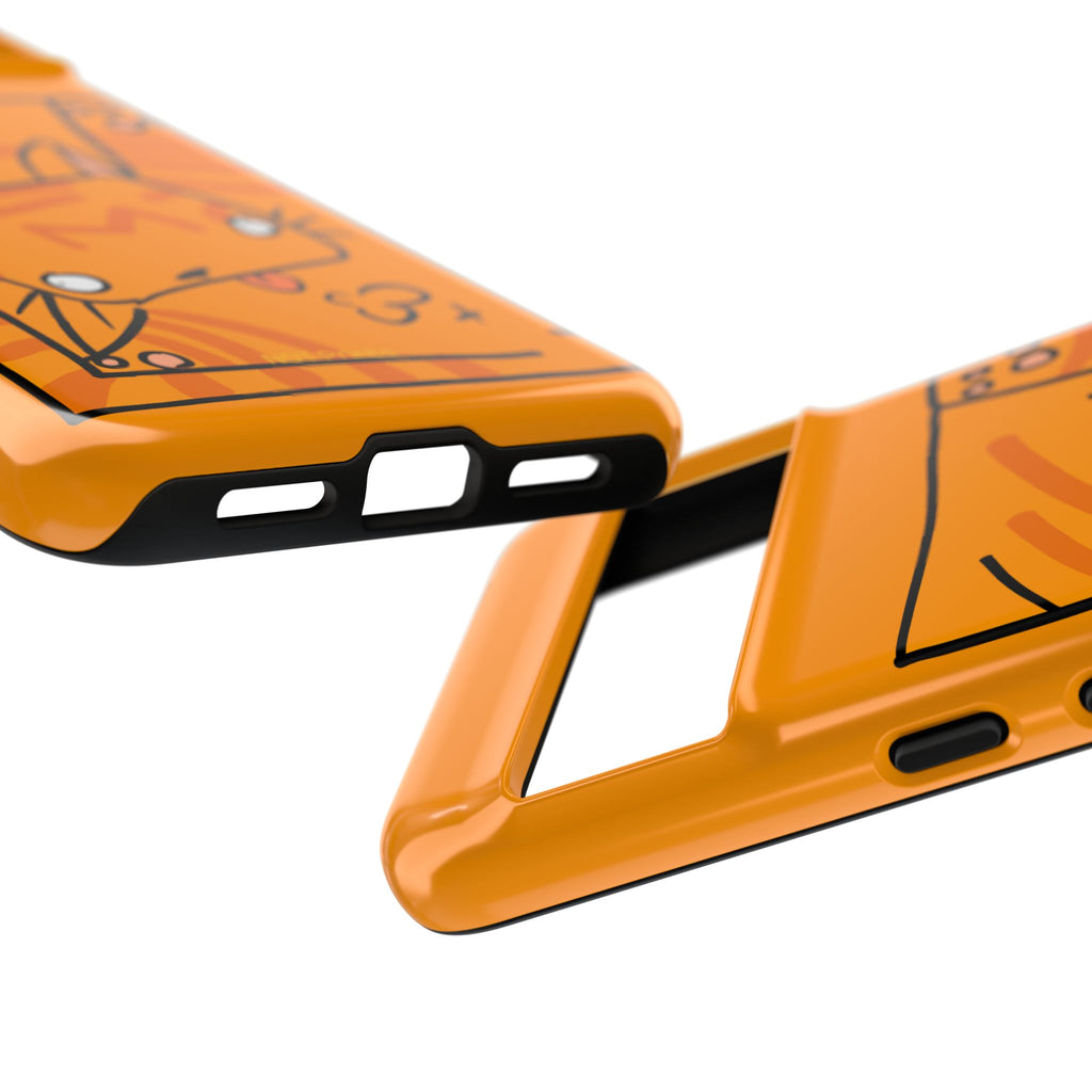 Cute Orange Cat Phone Case - Tough Cases Protective iPhone Cover