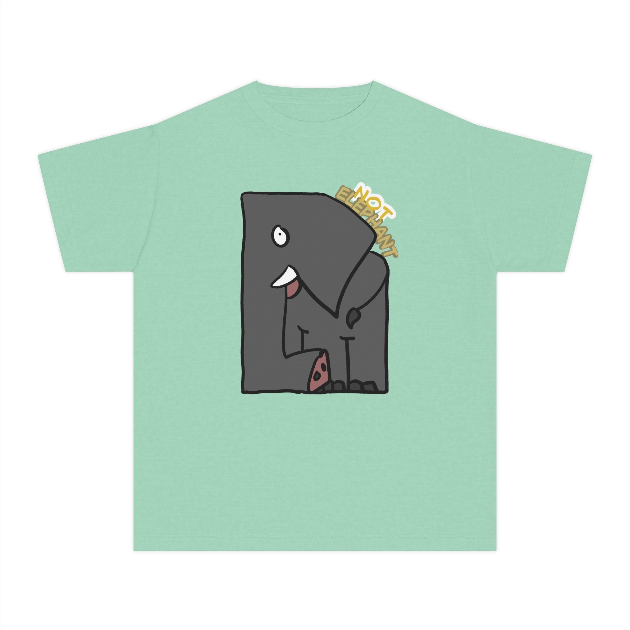 Elephant Youth Tee — Cute "Not Elephant"