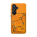 Cute Orange Cat Phone Case - Tough Cases Protective iPhone Cover