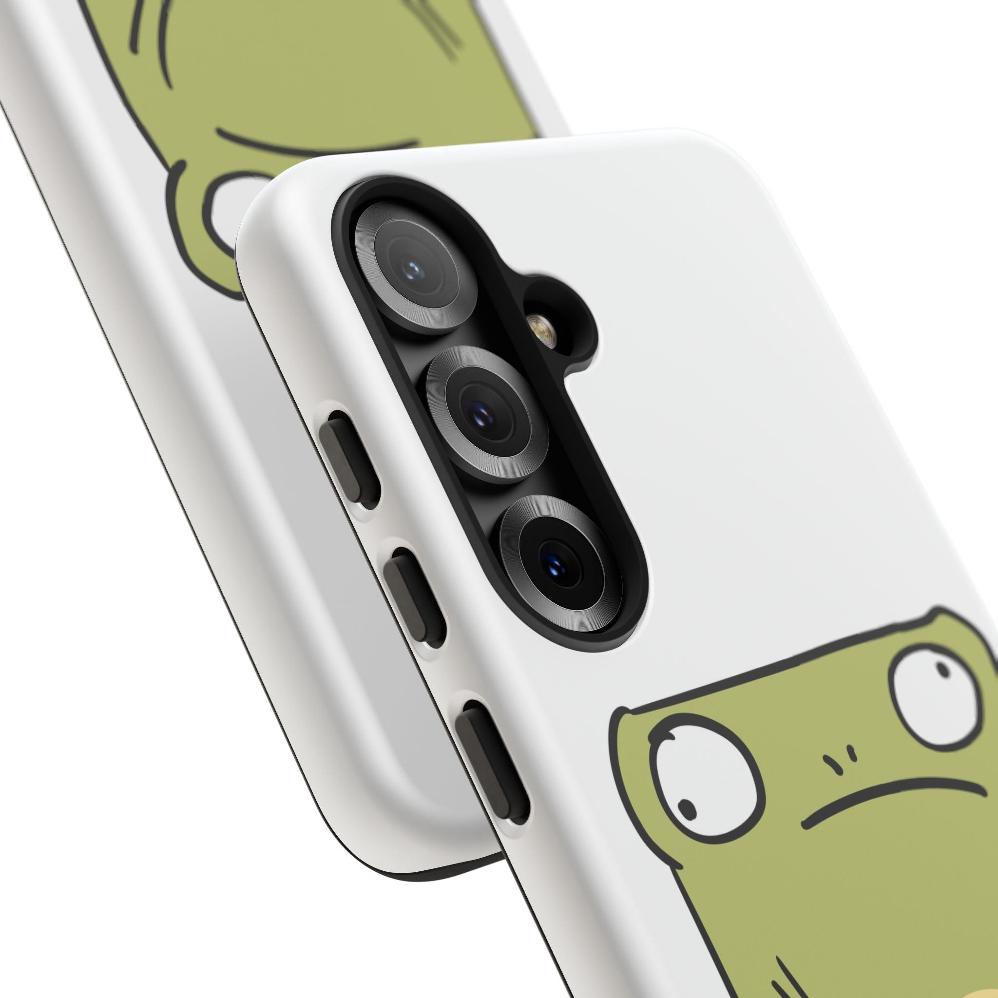 Funny Frog Tough Phone Case — Cute Stubborn Frog Protective iPhone Case