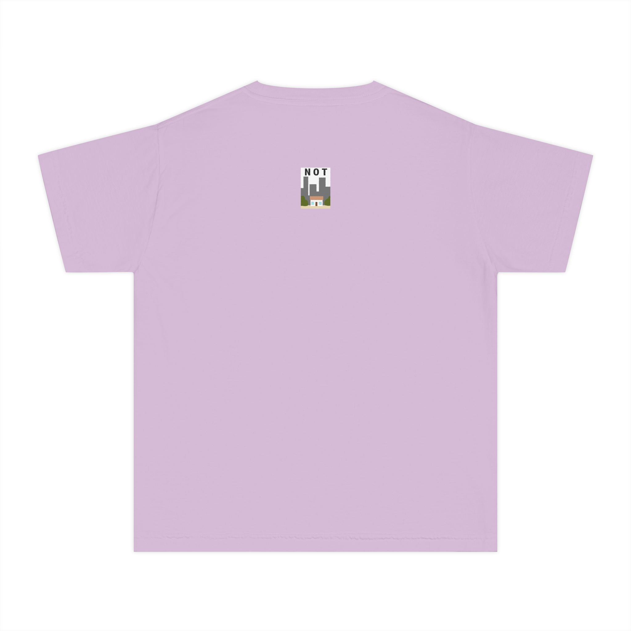 Orange Cat Youth Tee – Cute Cartoon Cat Graphic Shirt for Kids | Funny Not Cat Animal Cotton T-Shirt