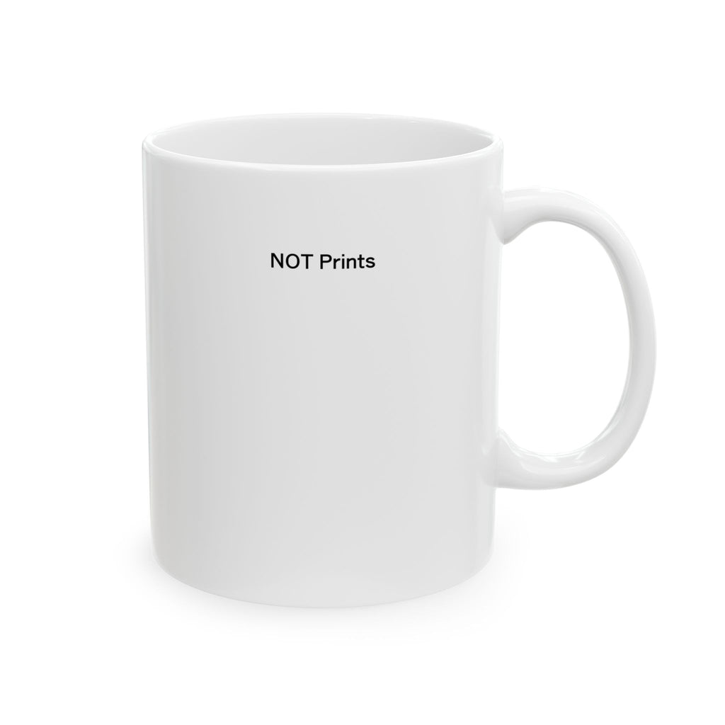 Minimalist Line Art Rabbit Coffee Mug — Cute Rabbit Illustration Ceramic Cup (11oz)