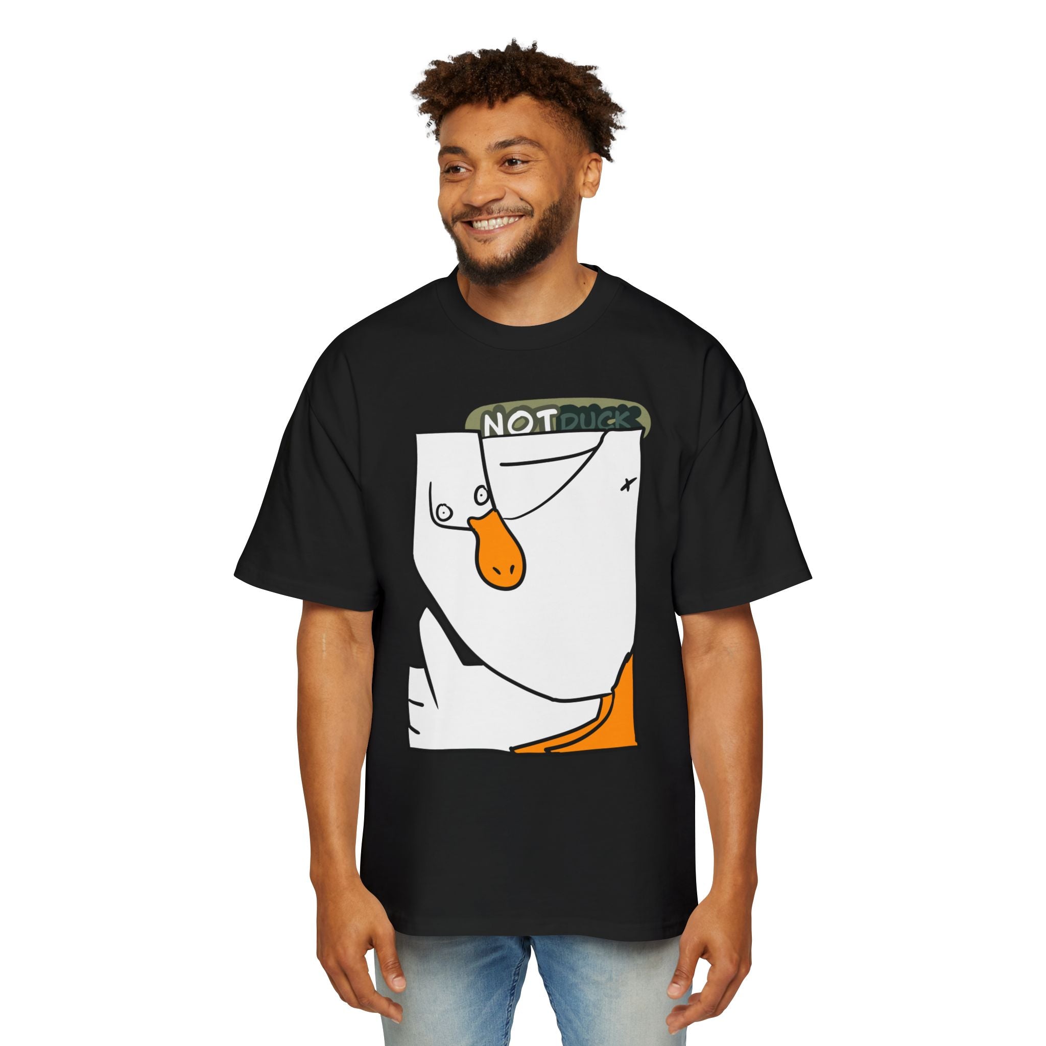 Duck T-shirt — Not Duck Tee | Cute Cartoon Duck