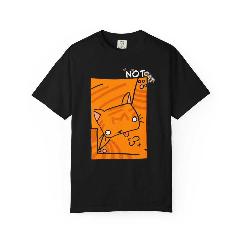 Orange Cat T-Shirt | Cute Cartoon "Not Cat" Unisex T-shirt