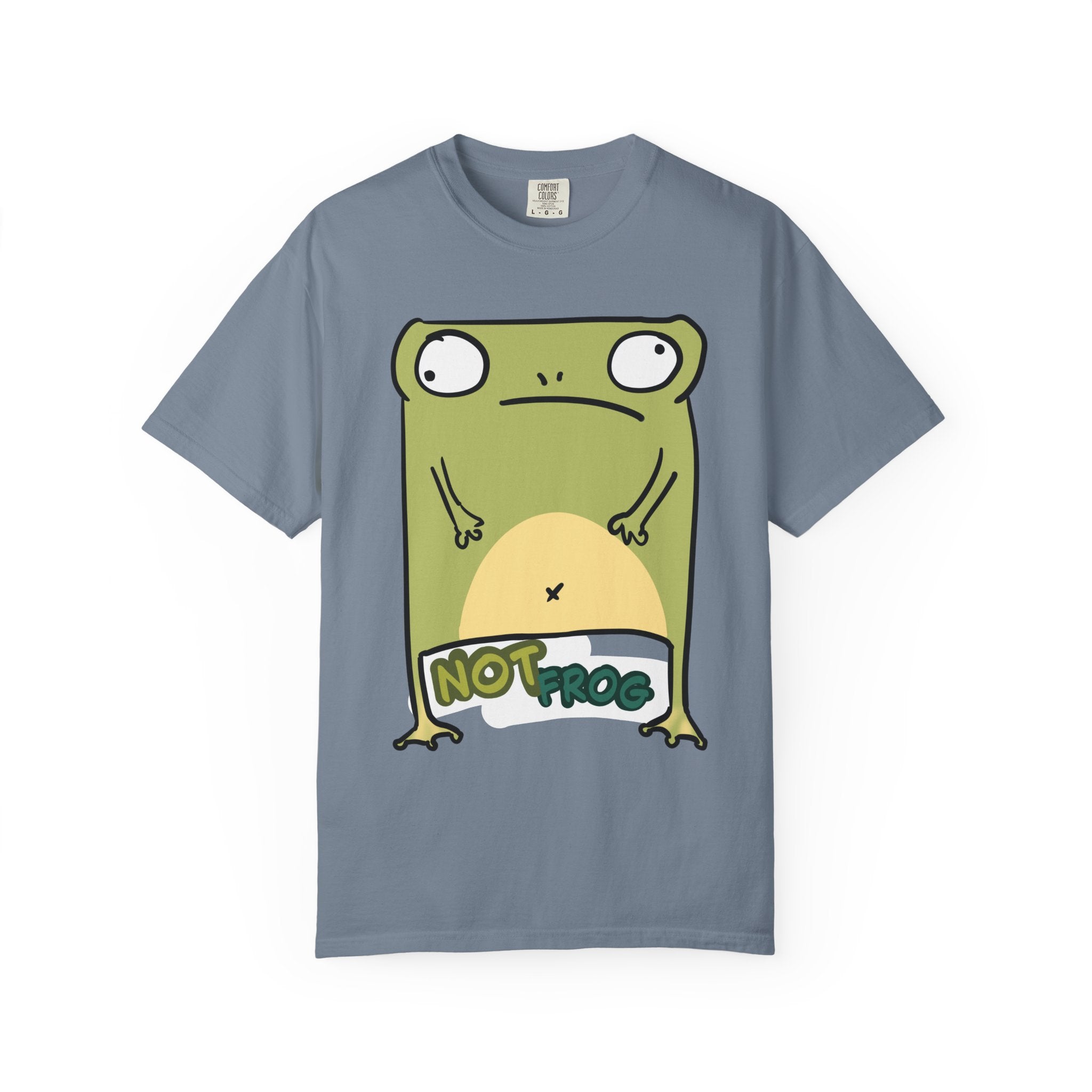 Frog Graphic T-Shirt — Cute "Not Frog" Unisex T-shirt