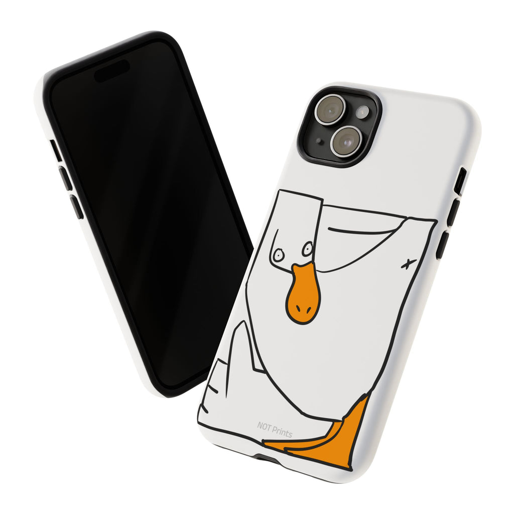 Duck Phone Case – Cute Cartoon Duck Tough Phone Cover