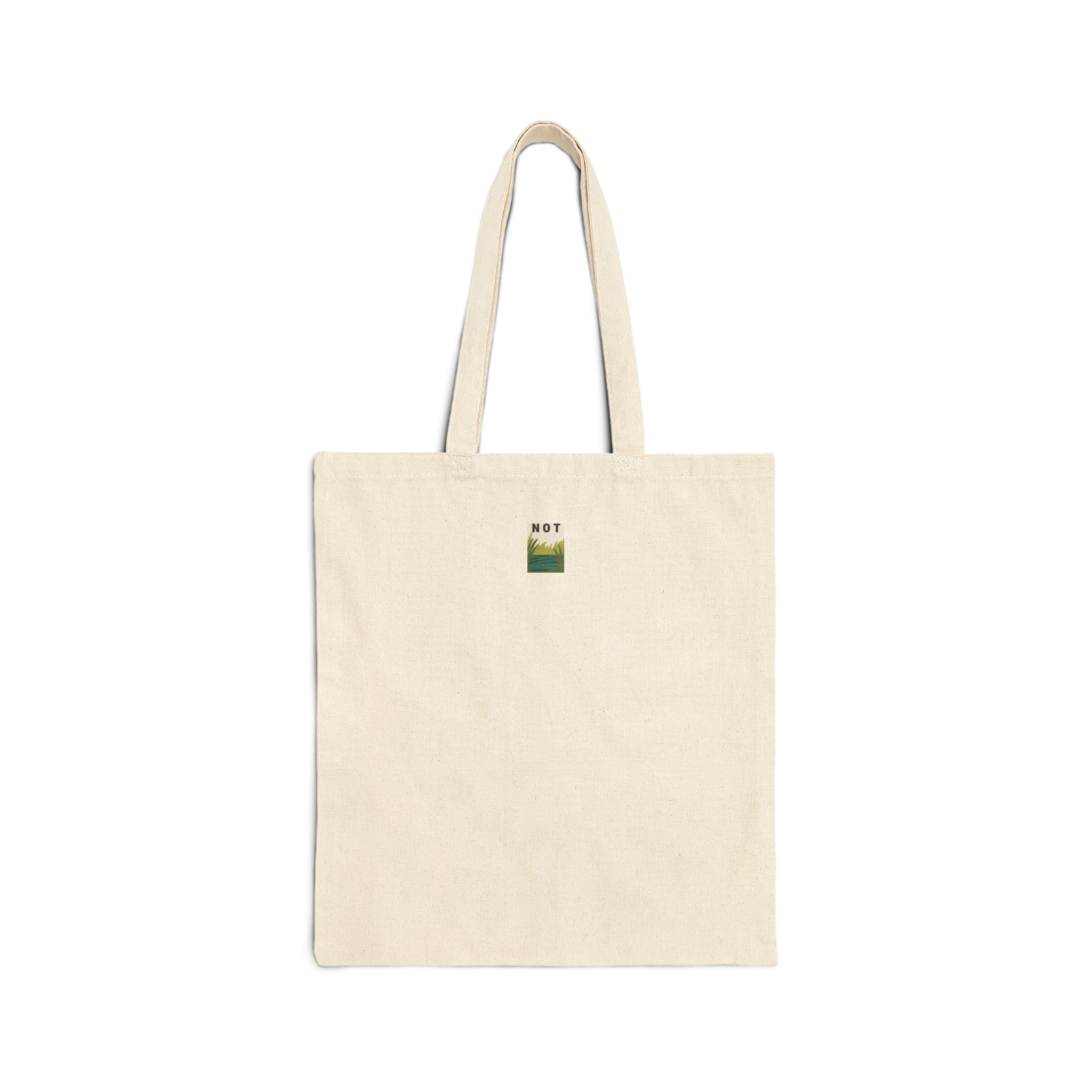 Sac fourre-tout en toile – Illustration de grenouille mignonne « Not Frog » Sac de courses écoresponsable