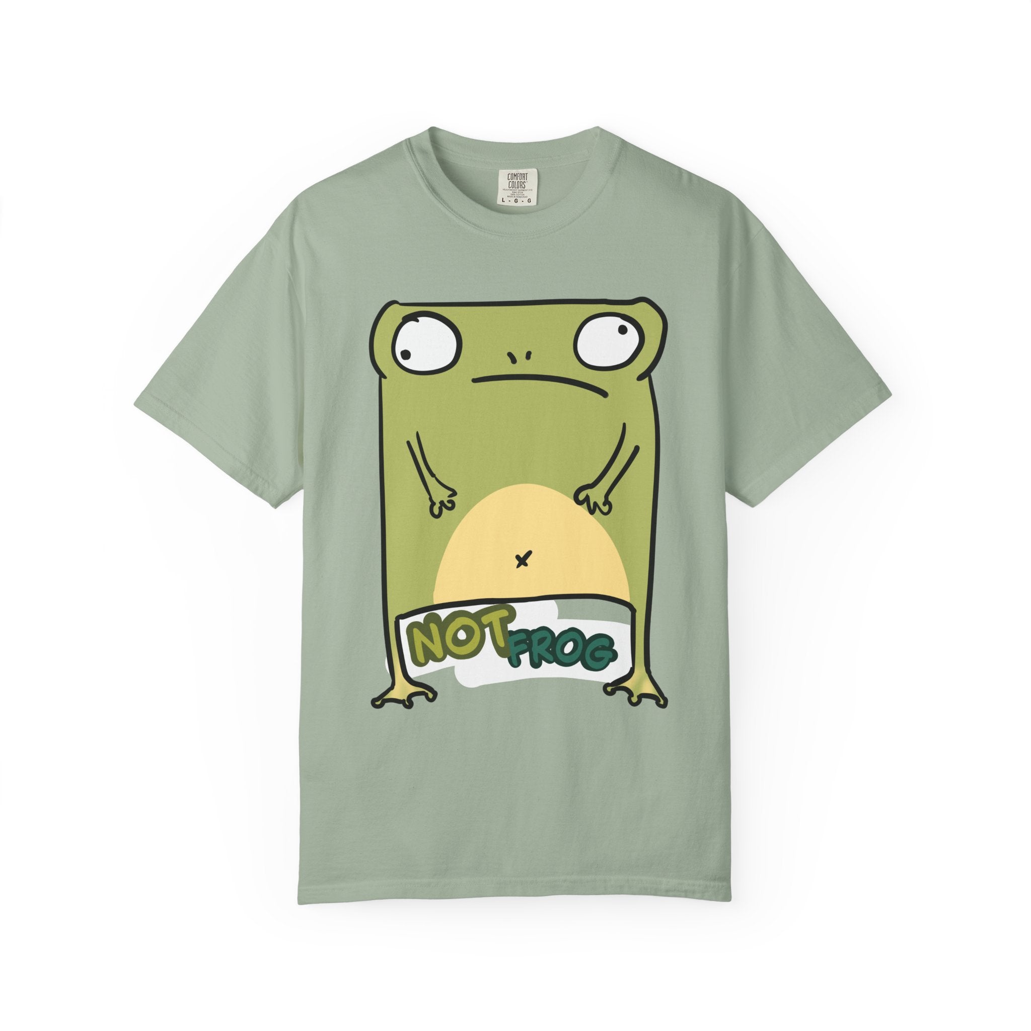 Frog Graphic T-Shirt — Cute "Not Frog" Unisex T-shirt
