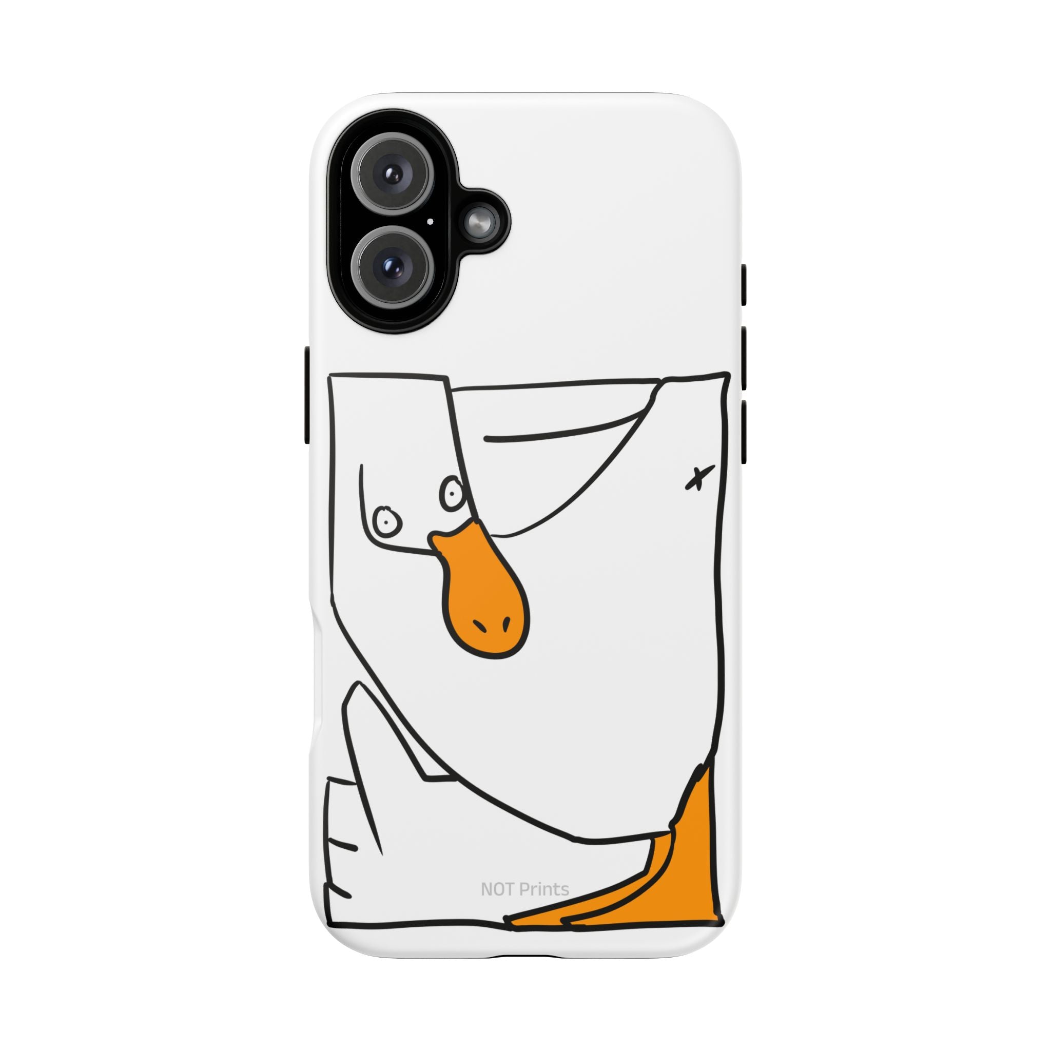 Duck Phone Case – Cute Cartoon Duck Tough Phone Cover