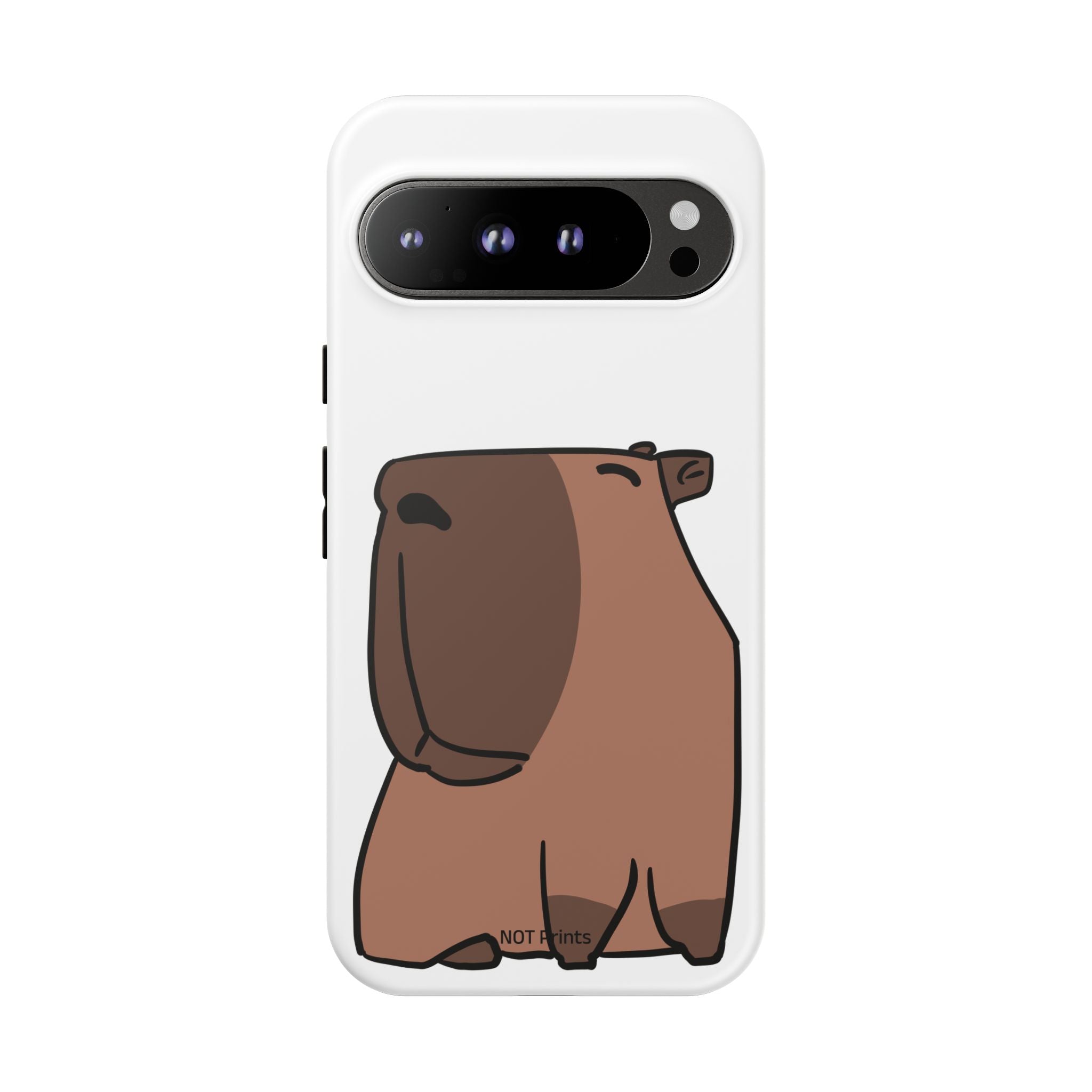 Coque Téléphone Ours Mignon - Étui Protecteur iPhone Minimaliste Ours Brun Dessin Animé